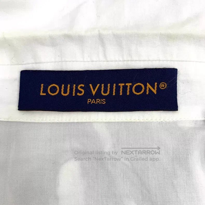 Louis Vuitton Louis Vuitton 23 white waterweed logo presbyopic printed c Size US M / EU 48-50 / 2 - 5 Thumbnail