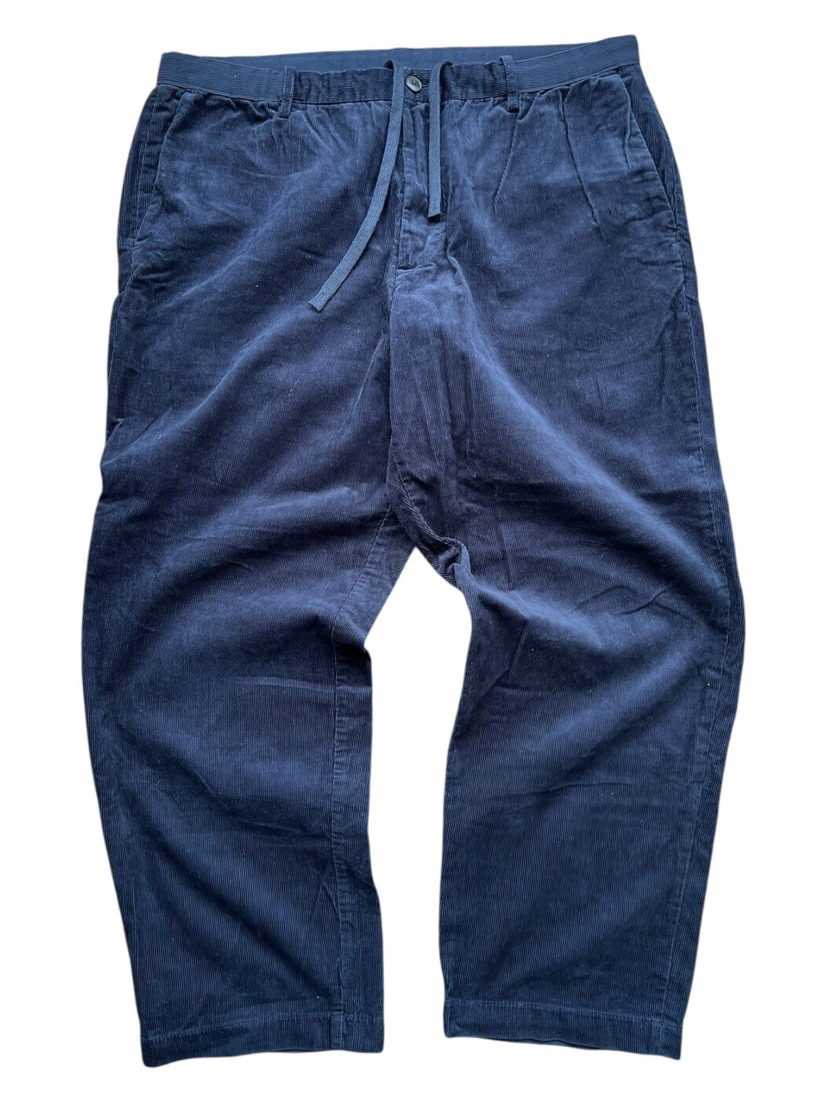 Uniqlo 2000s Uniqlo Corduroy Baggy Pants Size US 34 / EU 50 - 1 Thumbnail