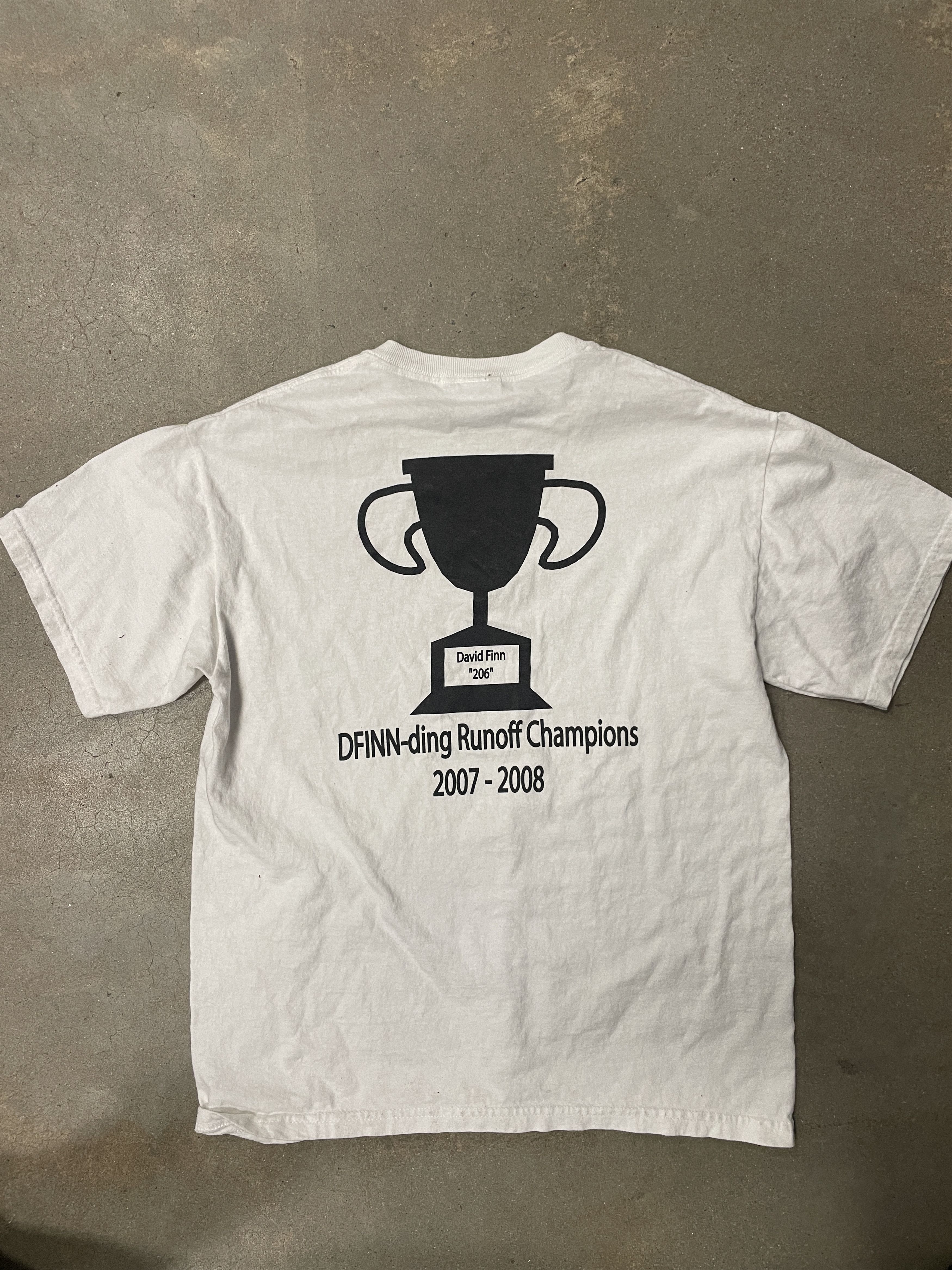 Gildan Vintage 2008 From Underdog To Top Dawg T shirt Size US M / EU 48-50 / 2 - 2 Thumbnail