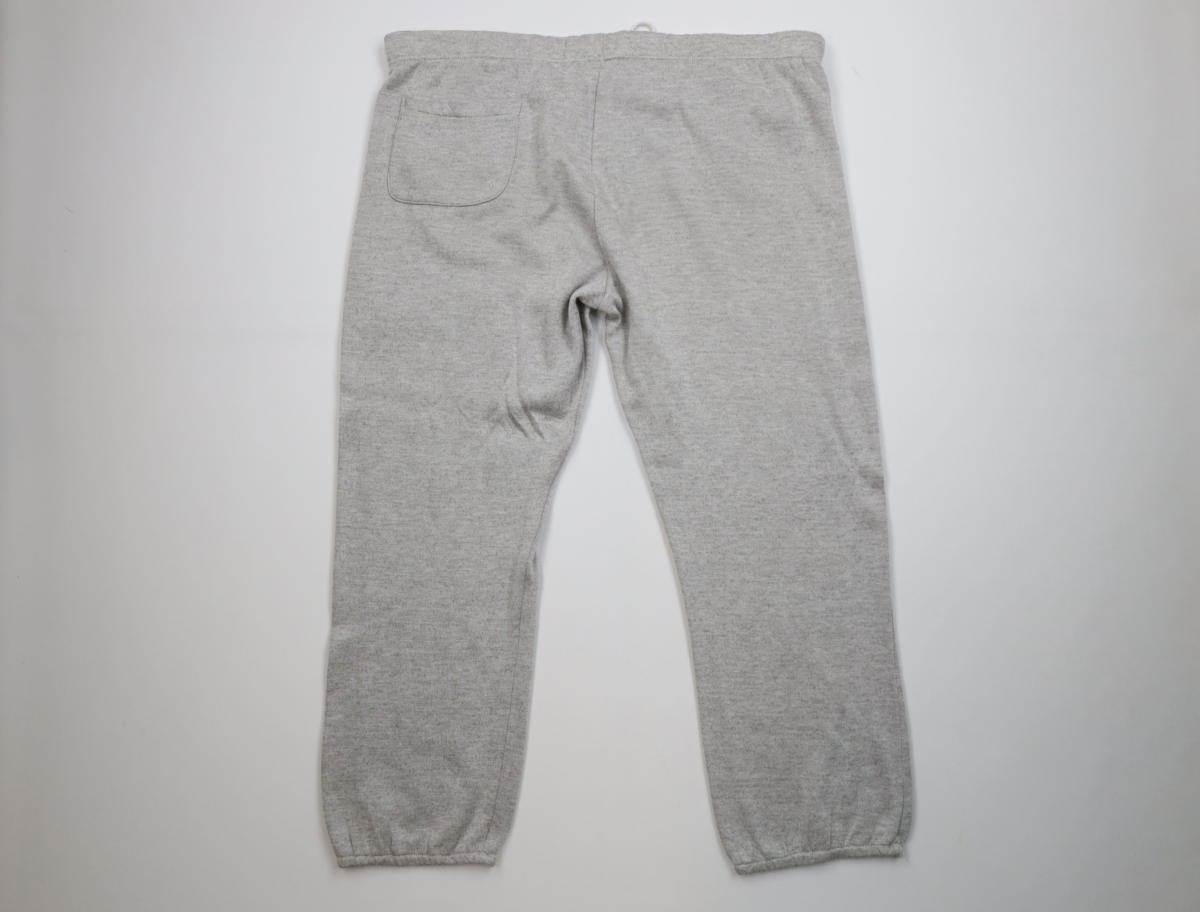 Vintage Vintage 70s Streetwear Triblend Sweatpants Heather Gray Size US 40 / EU 56 - 9 Thumbnail