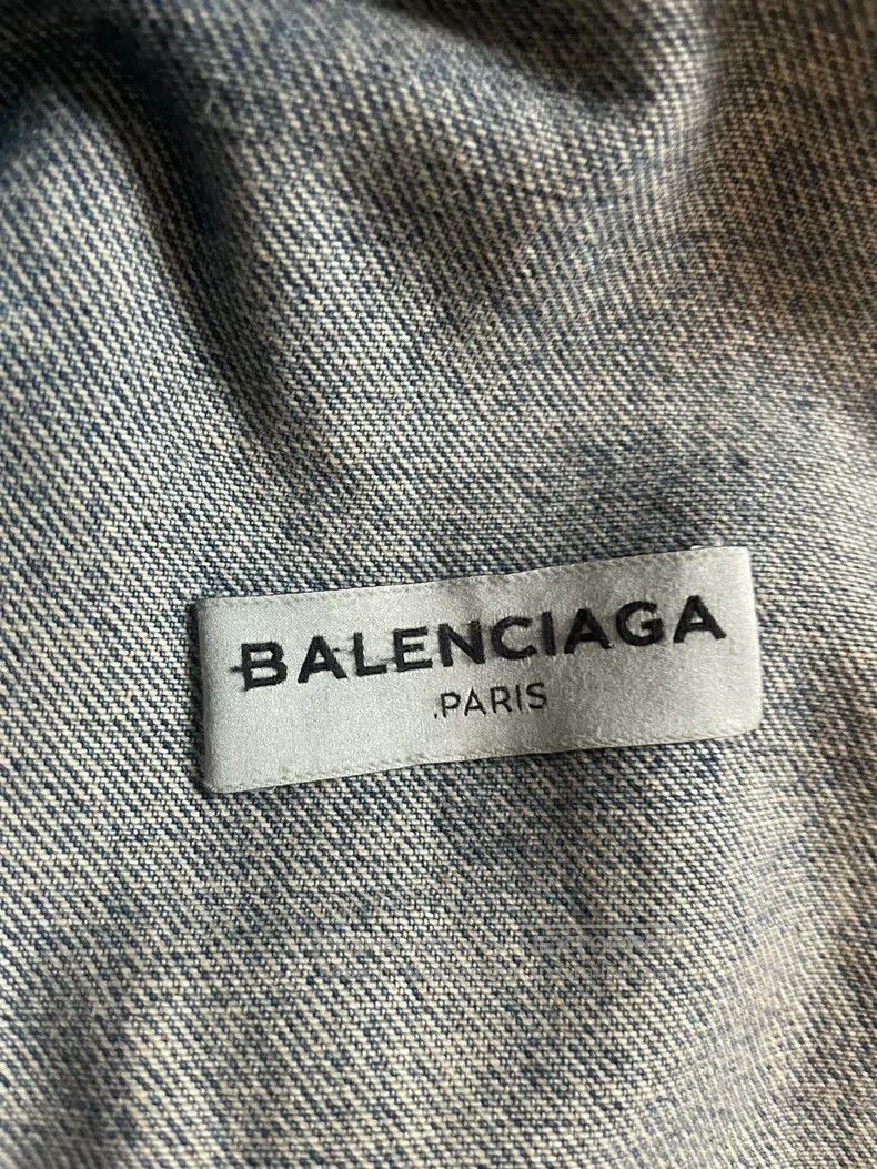 Balenciaga Balenciaga size 36 Denim jacket Size S / US 4 / IT 40 - 3 Thumbnail