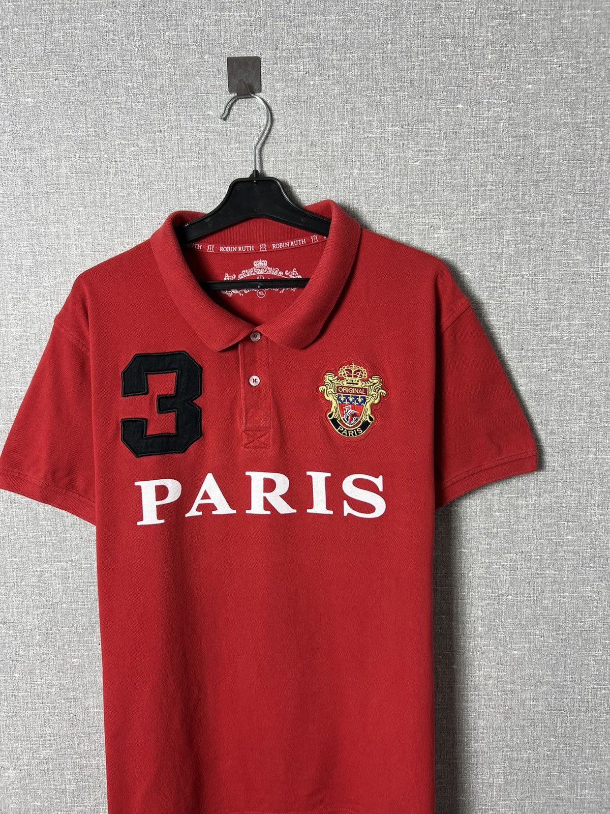 Polo Ralph Lauren Polo Ralph Lauren Style Robin Ruth Paris Polo Shirt Vintage Size US XL / EU 56 / 4 - 2 Thumbnail