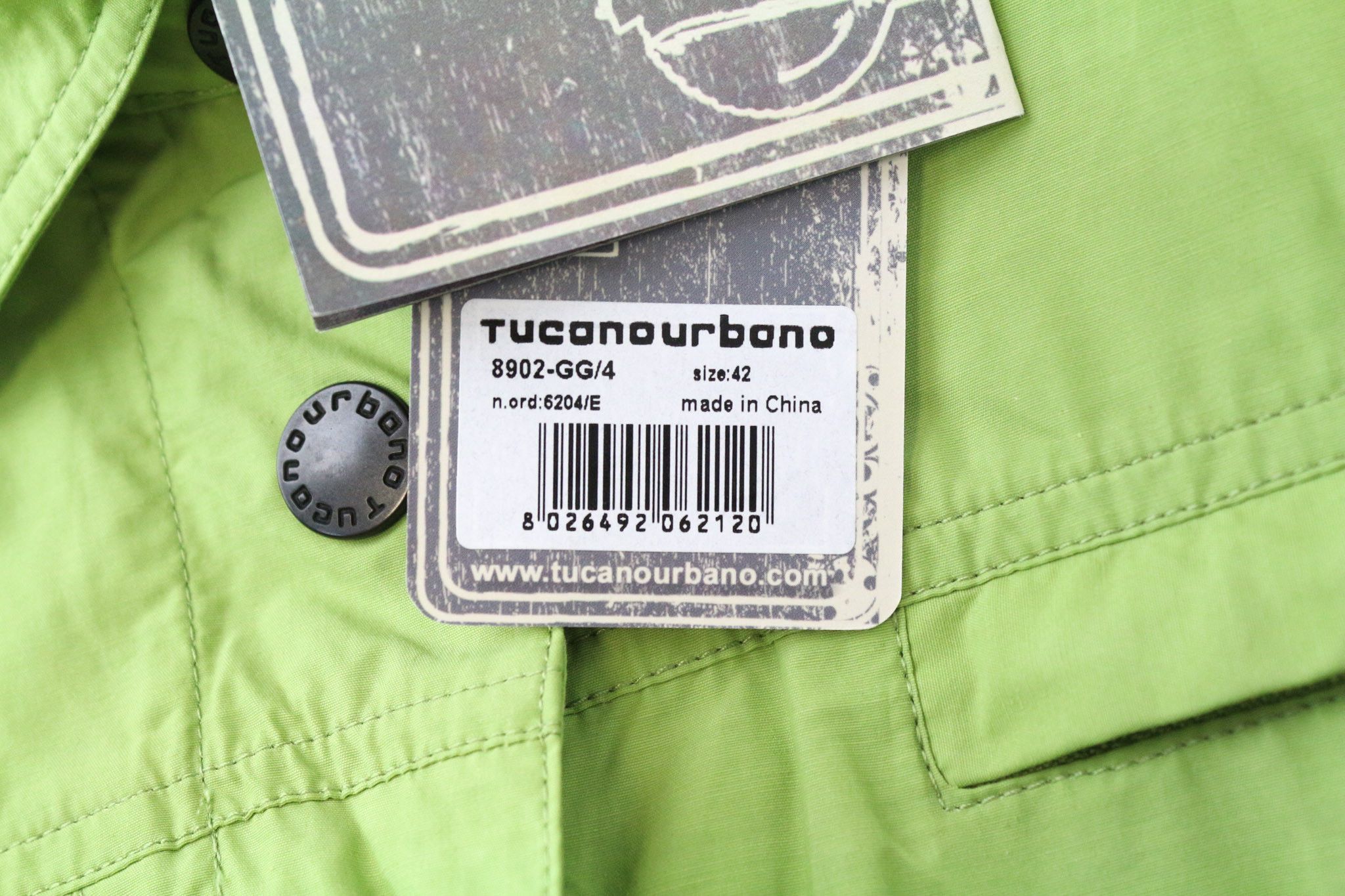Other DEMETRA IT42 Green Windproof Moto Jacket 74867 Size XL / US 12-14 / IT 48-50 - 5 Thumbnail