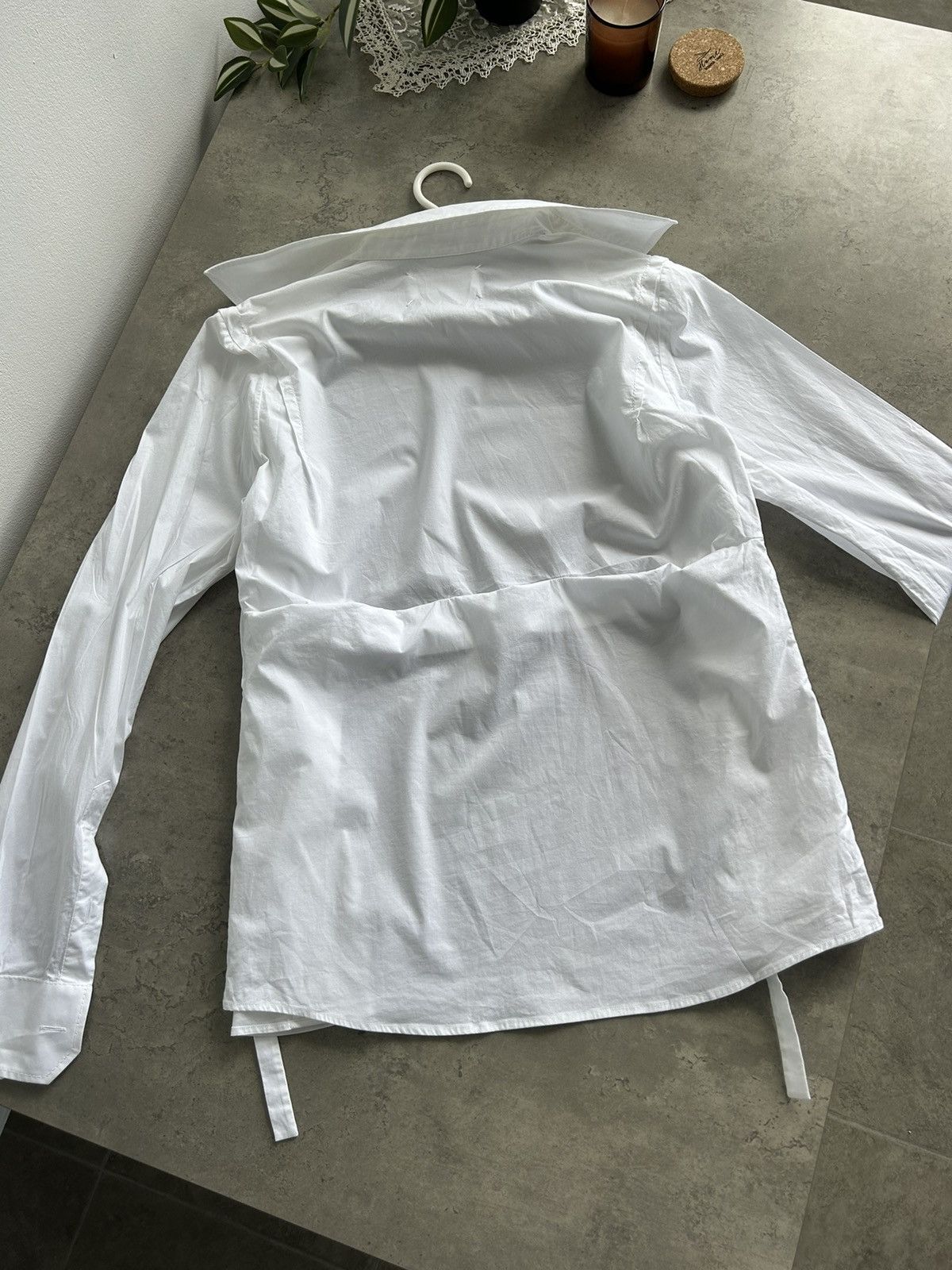 Maison Margiela Maisonmargiela women’s white button down top shirt Size L / US 10 / IT 46 - 14 Thumbnail