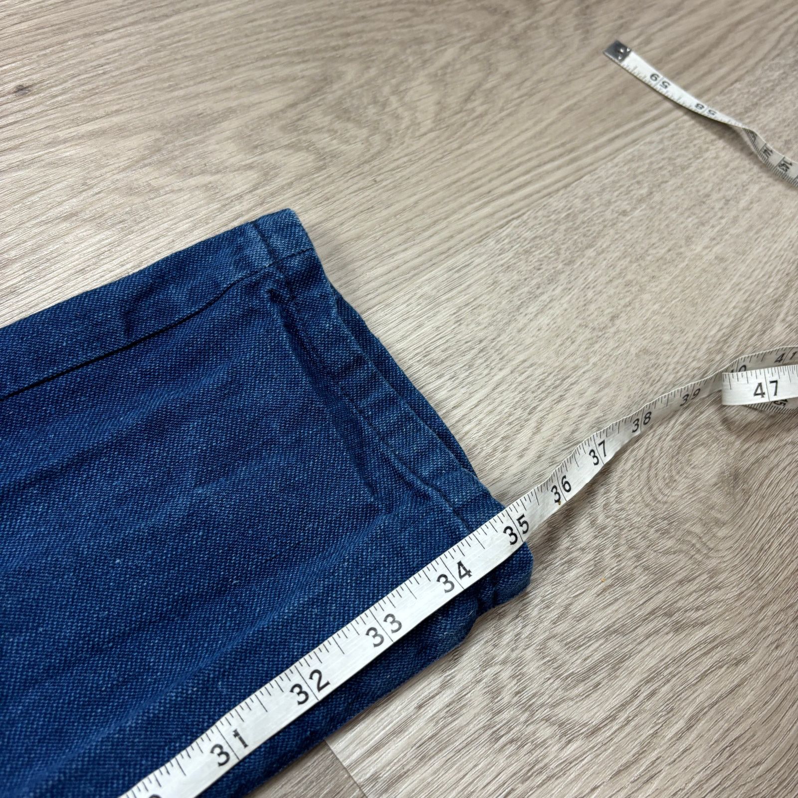 Taylor Stitch Taylor Stitch Hemp Organic Cotton Slim Jeans Men's 33x35 Size US 33 - 10 Thumbnail