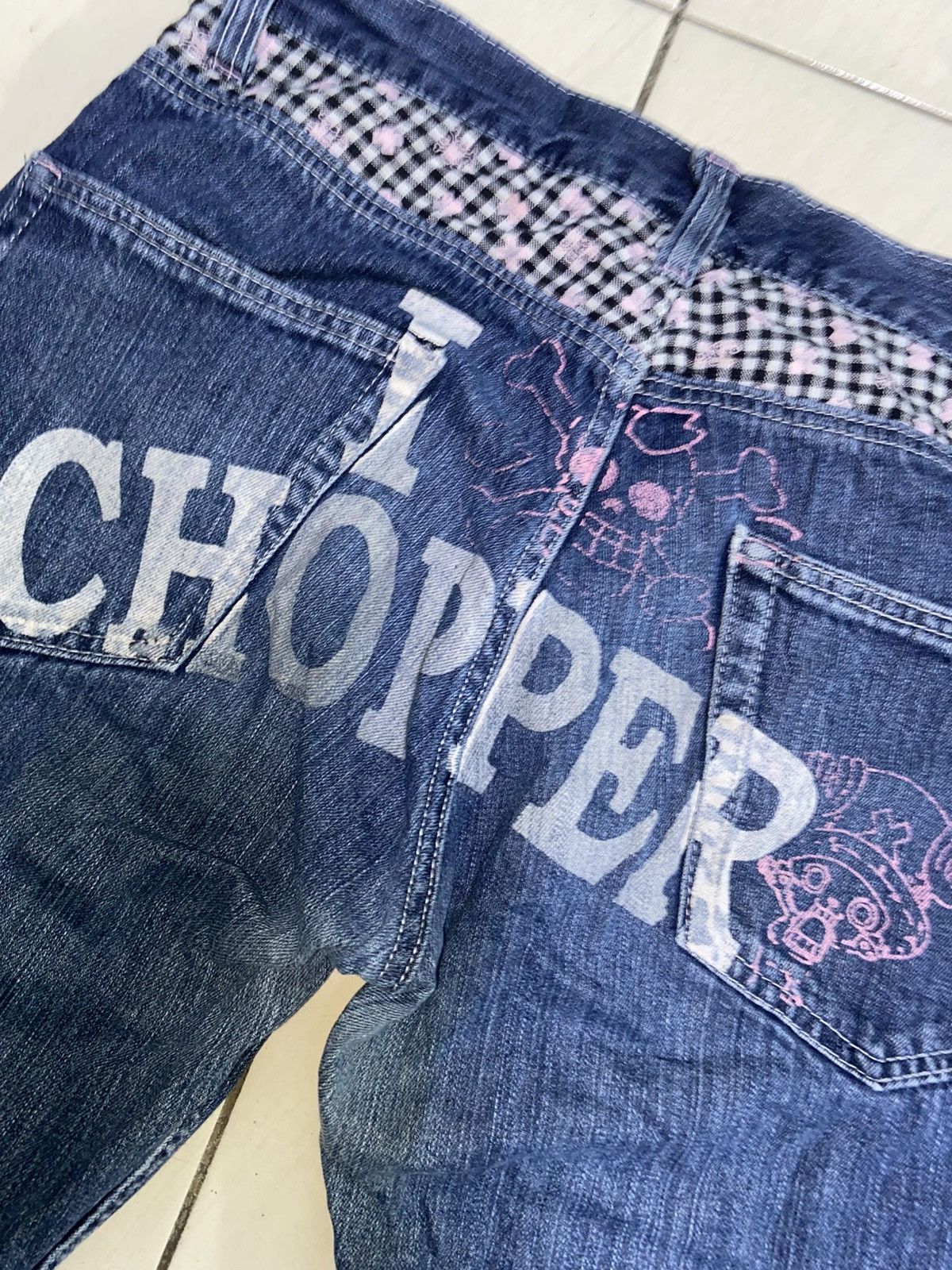 Japanese Brand Vintage One Piece Tony Chopper Evisu Style Jeans Size US 32 / EU 48 - 11 Thumbnail