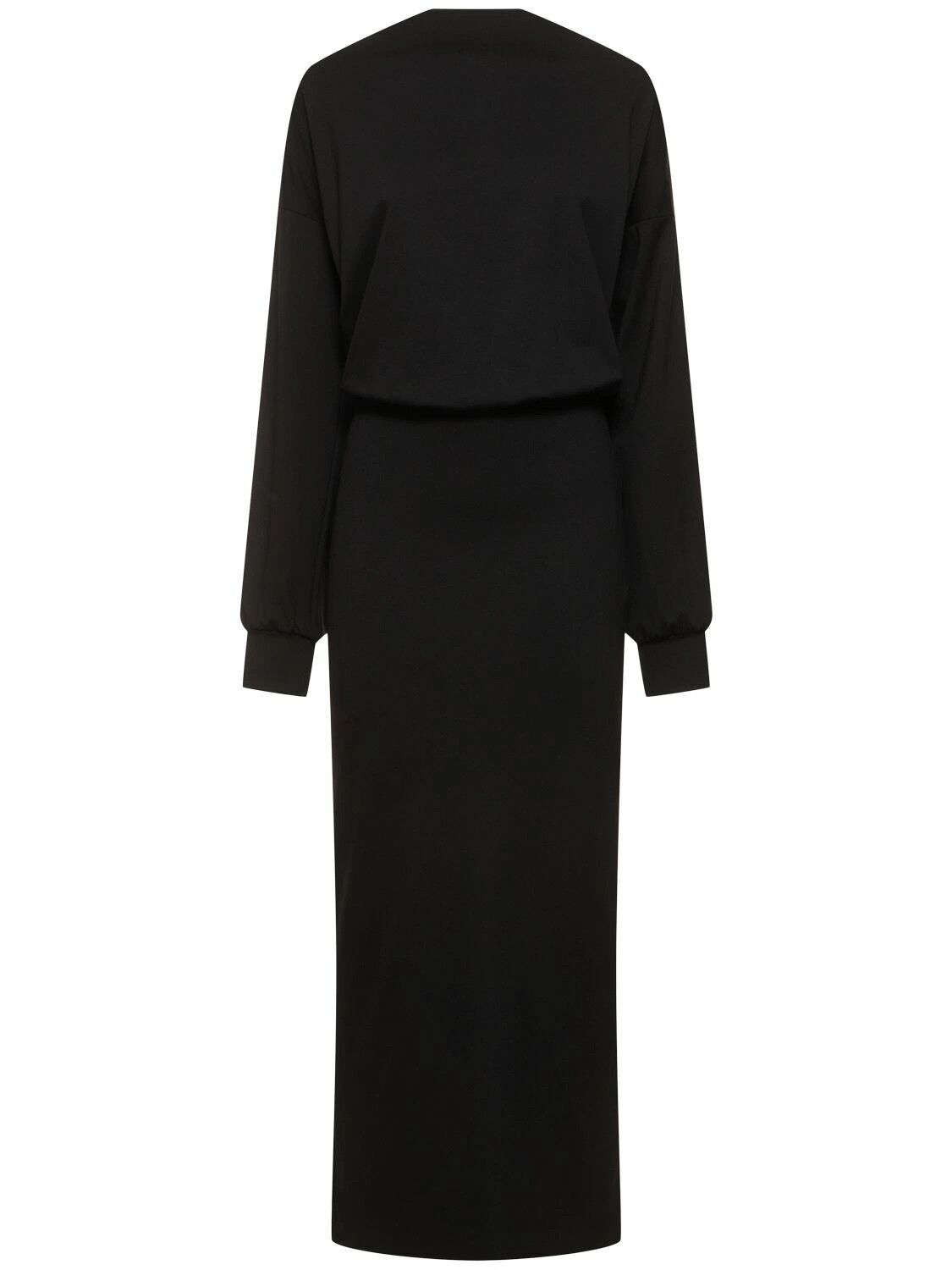 THE ANDAMANE o1s22i1n1024 Sylvia Jersey Dress in Black Size M / US 6-8 / IT 42-44 - 1 Thumbnail