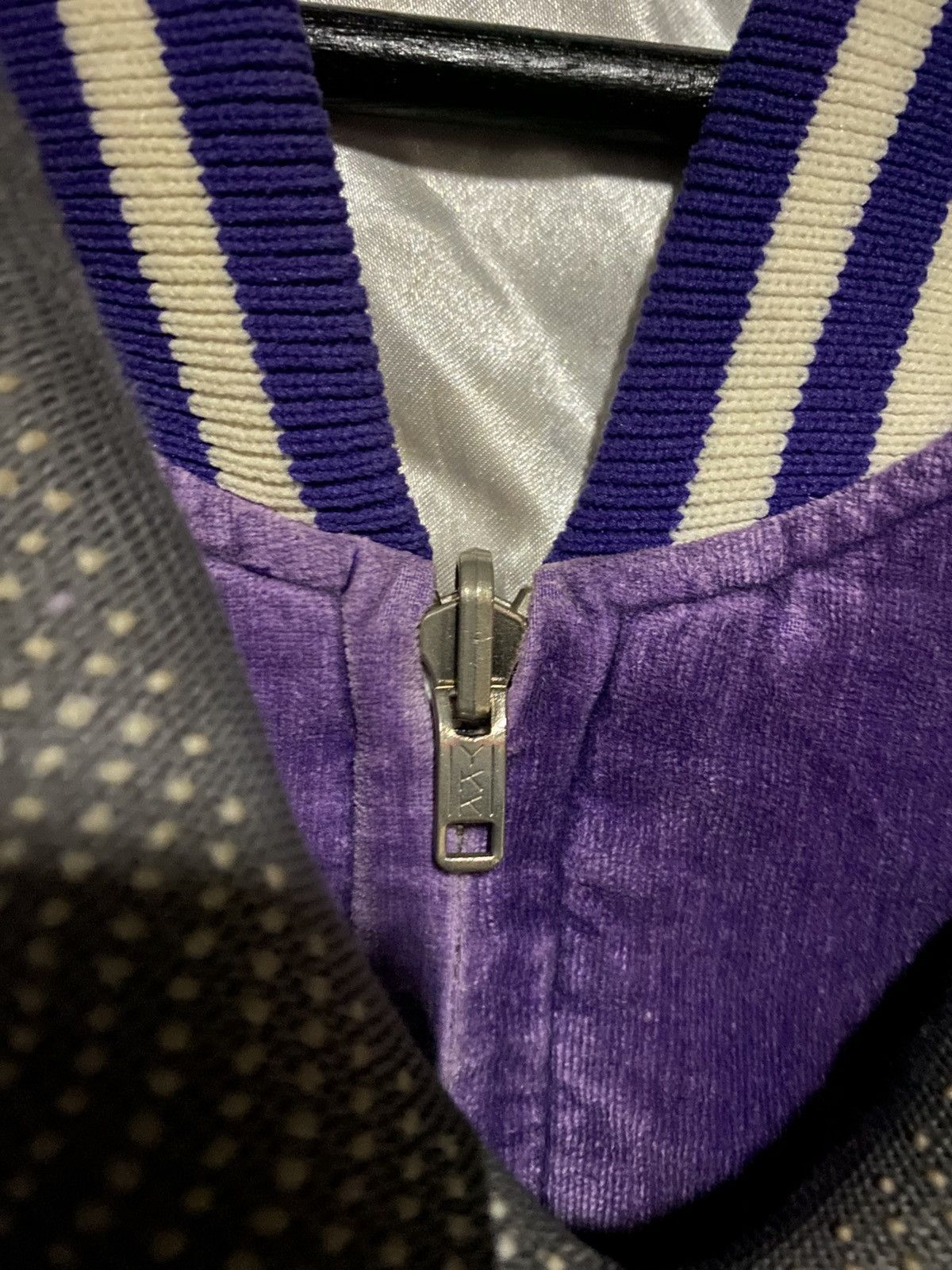 Japanese Brand Purple Velvet Sukajan “Japan” Embroidered Souvenir Jacket Size US S / EU 44-46 / 1 - 12 Thumbnail