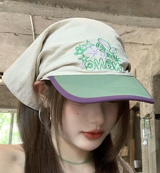 Other Outdoor retro embroidery multi-style handkerchief hat cap Size ONE SIZE - 8 Thumbnail