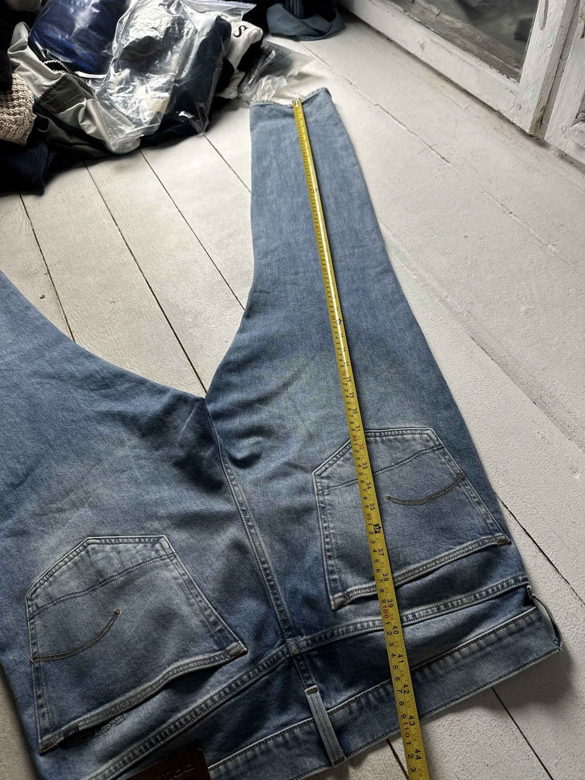 G-Star 🚨PUNK G STAR OPIUM 96 BLUE MENS JEANS Y2k BIKER Size US 36 / EU 52 - 15 Thumbnail