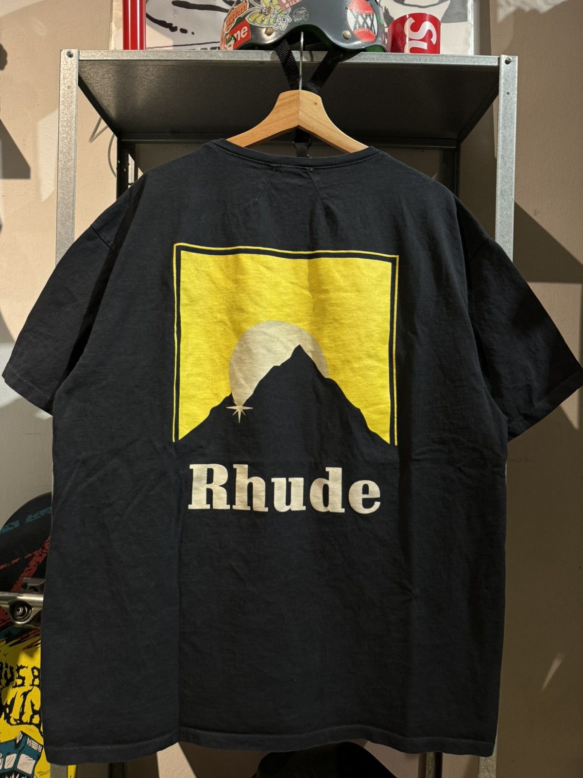 Rhude Moonlight Black Tee