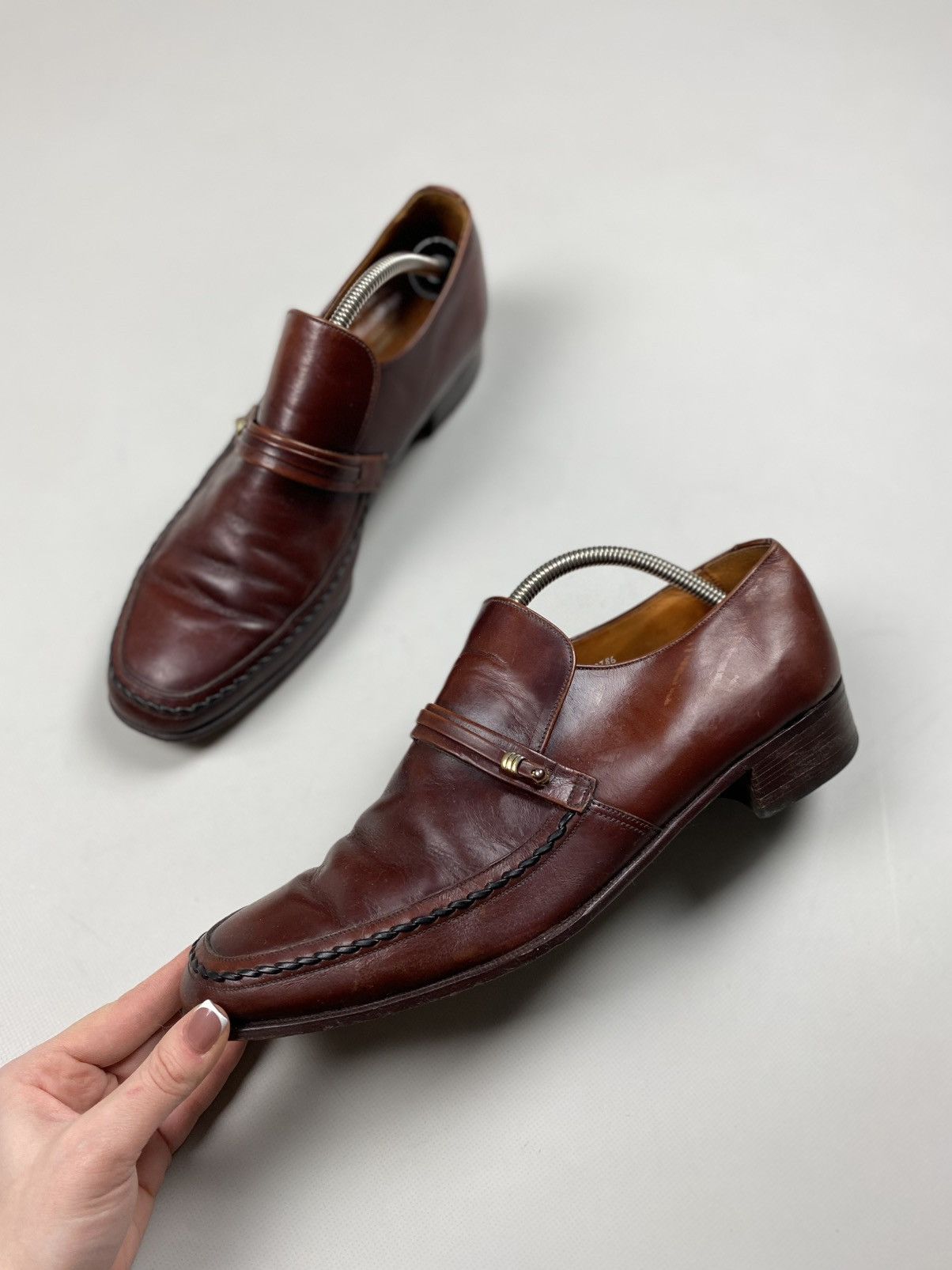 Loake Loake men’s leather formal loafer shoes size UK 10 US 11 Size US 11 / EU 44 - 9 Thumbnail