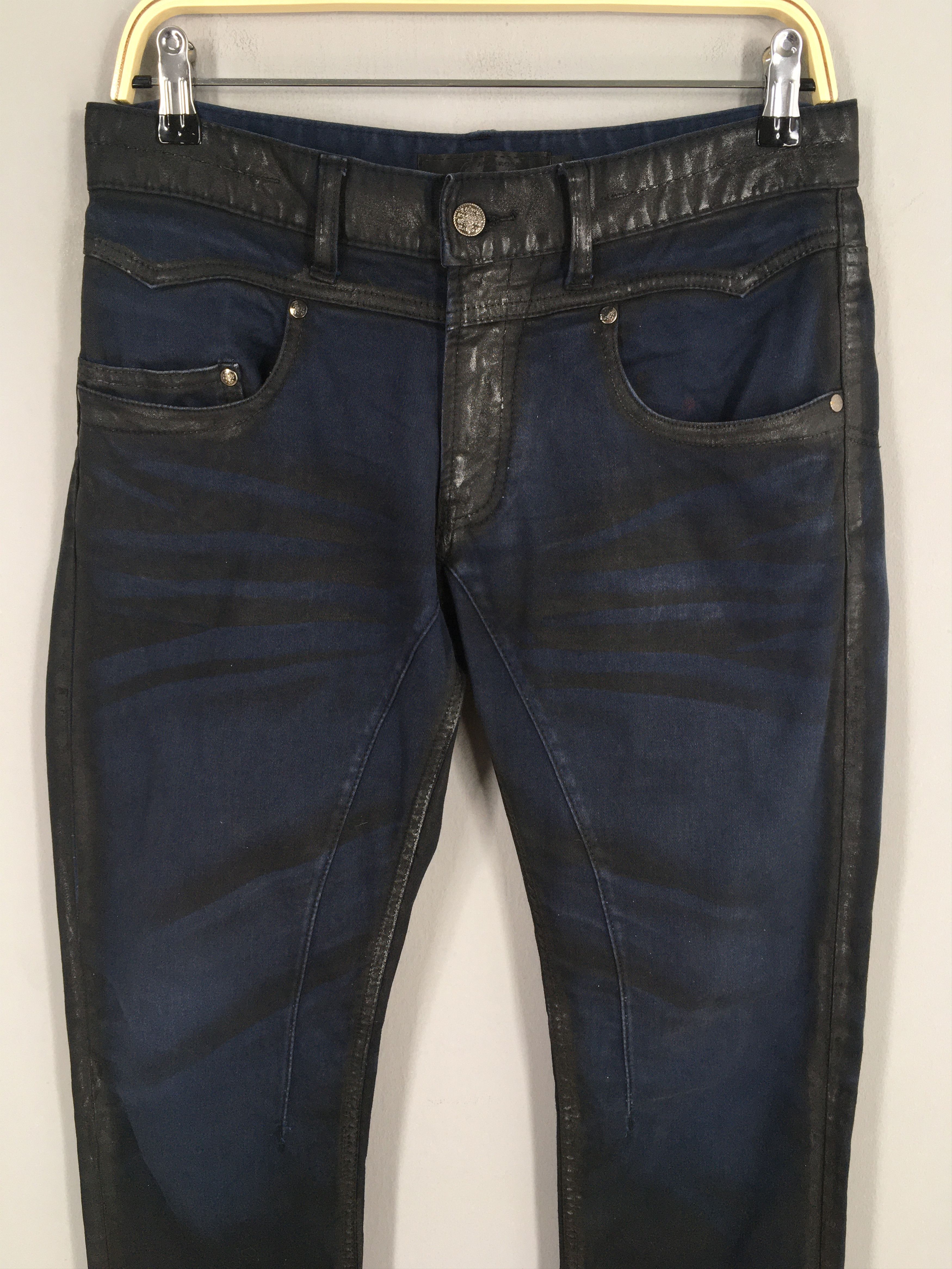 JACKROSE Size 27x30.5 Jackrose Japan Dirty Flared Bootcut Jeans S1075 Size 27" / US 4 / IT 40 - 2 Thumbnail