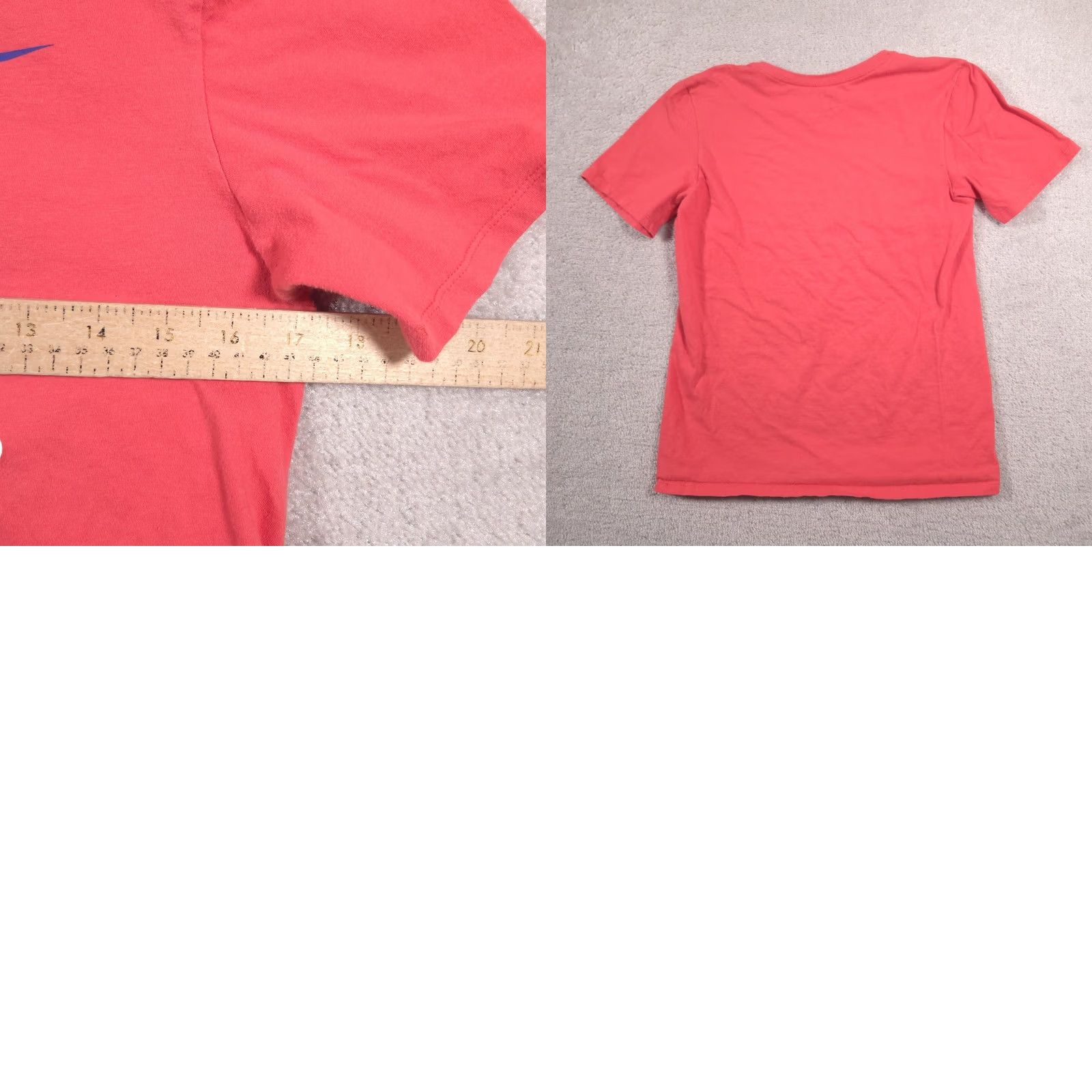 Nike Nike Just Do It Shirt Mens S Red Swoosh Graphic Tee Athletic Crewneck Size US S / EU 44-46 / 1 - 8 Thumbnail
