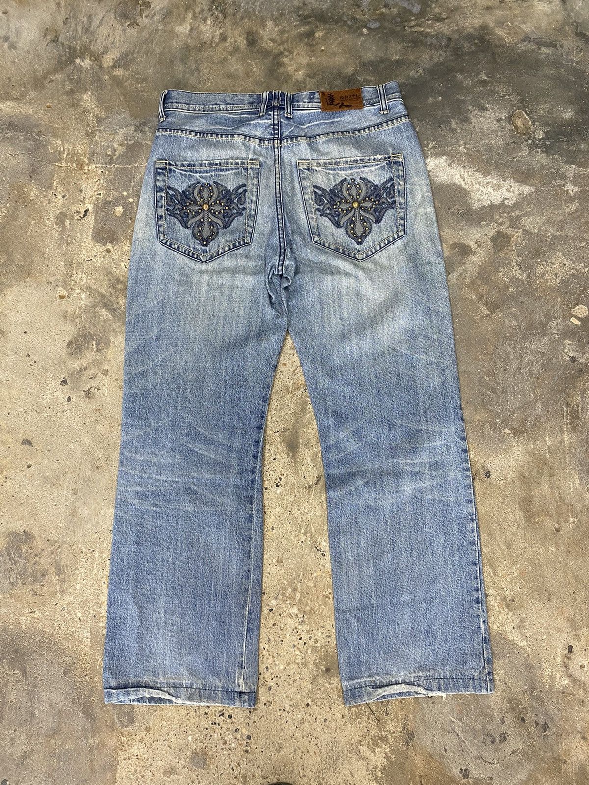 Japanese Brand × Vintage Osaka bigtrain blue jeans wash japanese brand Size US 32 / EU 48 - 8 Thumbnail