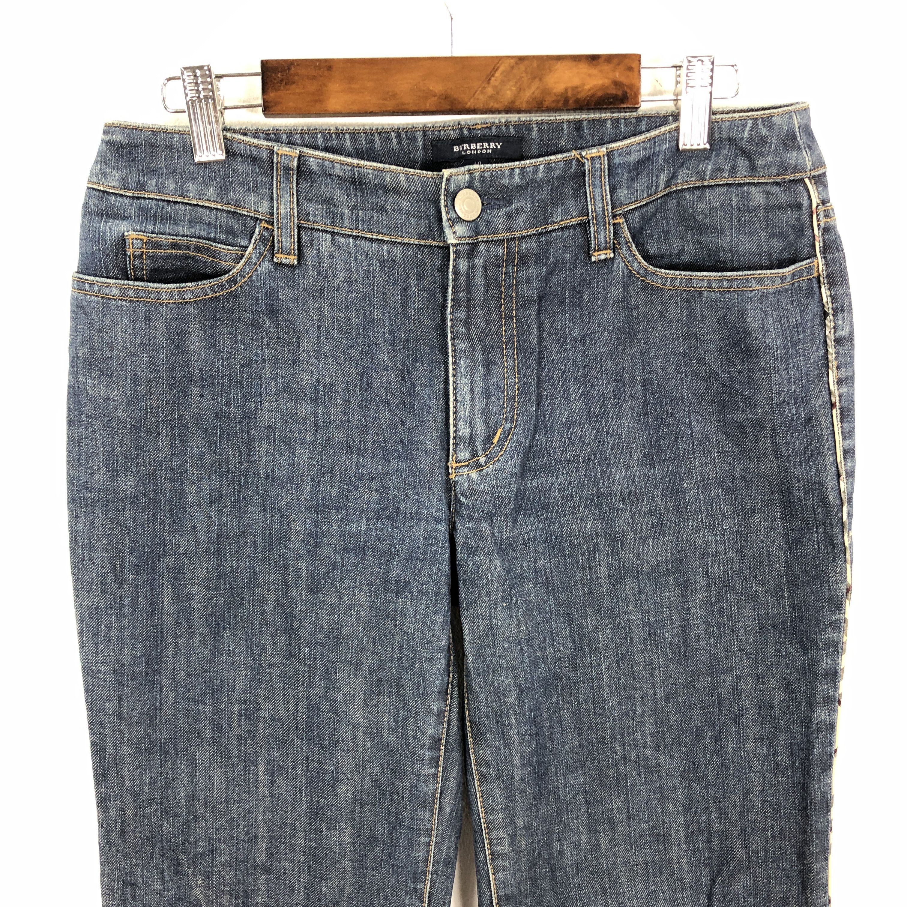 Burberry × Vintage Vintage Burberry Jeans L1307W Size 30" / US 8 / IT 44 - 2 Thumbnail