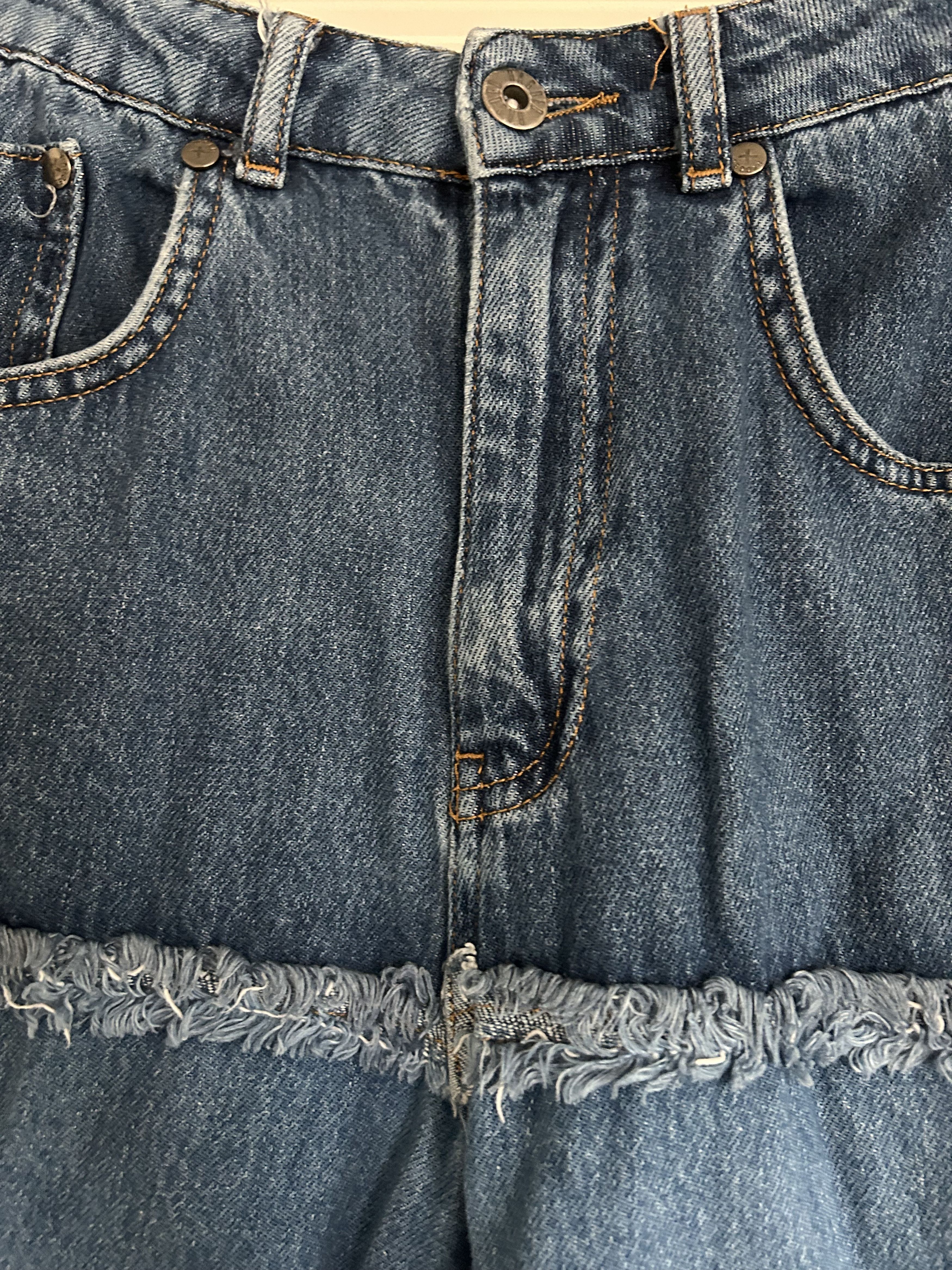 The Ragged Priest Patch Work Denim Jean Size 28" / US 6 / IT 42 - 4 Thumbnail