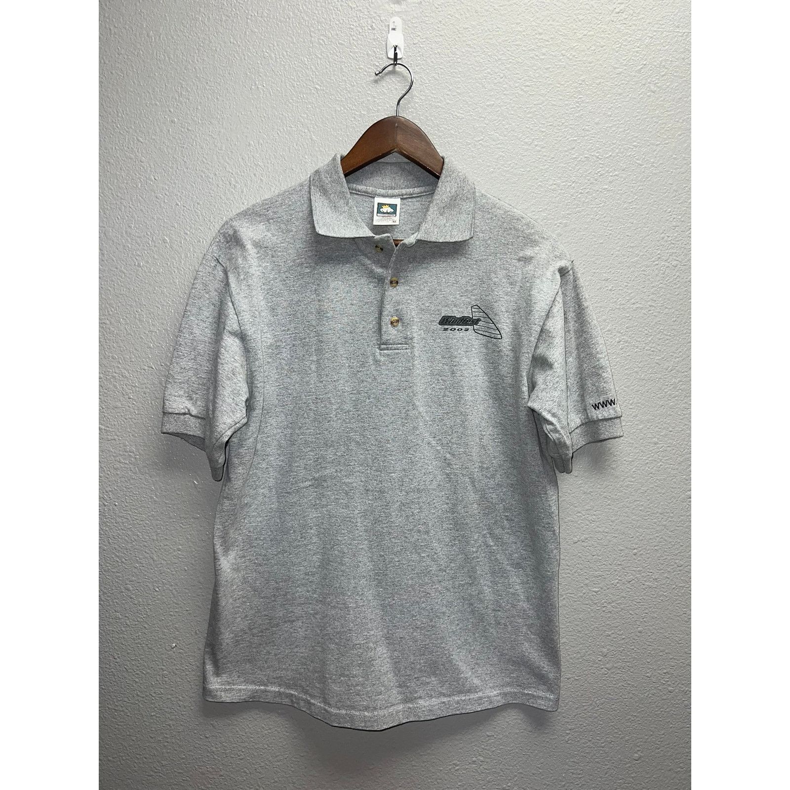 Vintage Vintage Windsailing Shirt Polo Short Sleeve Windfest 2002 M Size US M / EU 48-50 / 2 - 2 Thumbnail