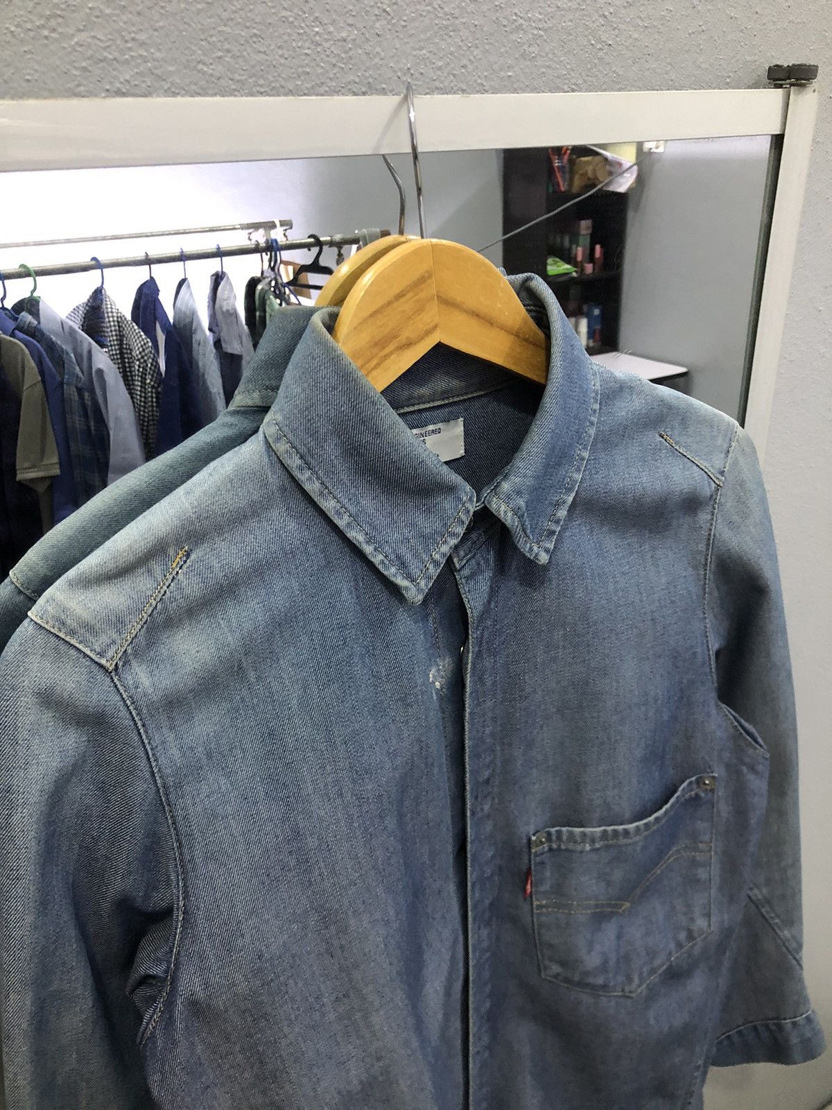 Levi's × Levi's Vintage Clothing Levi's Engineered Jeans Chambray Jacket Size US S / EU 44-46 / 1 - 4 Thumbnail