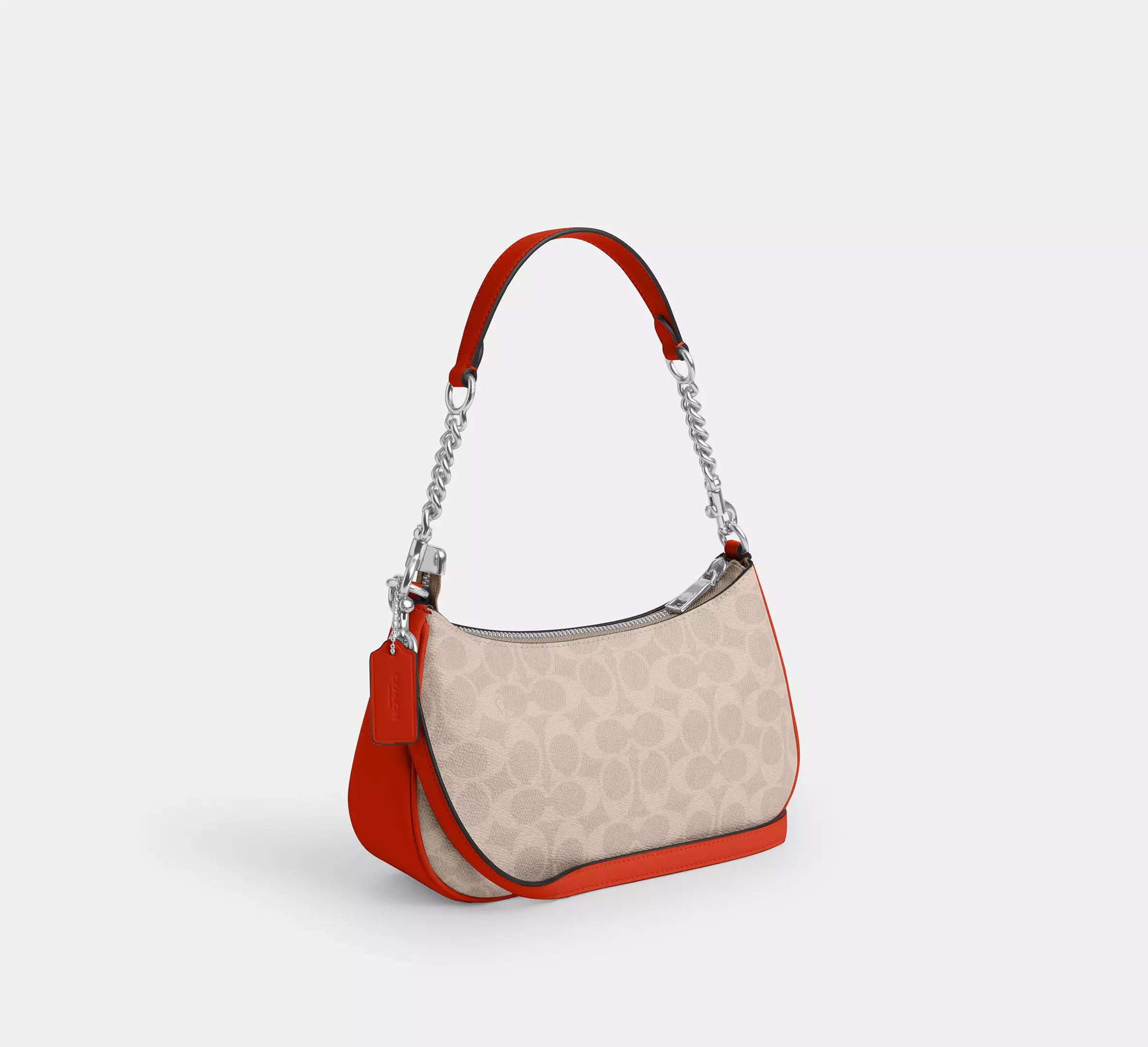 Coach Teri Shoulder Bag In Signature Canvas CV933 Size ONE SIZE - 11 Thumbnail