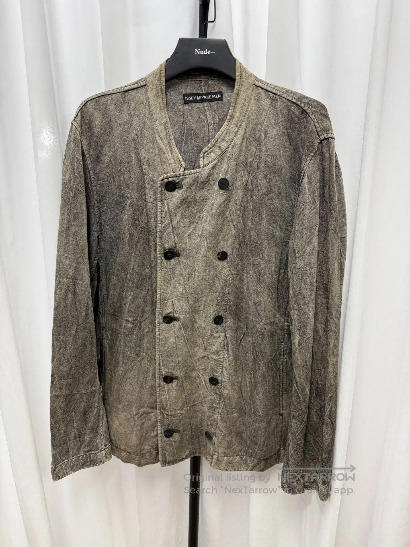Issey Miyake Issey Miyake Pleated Distressed Jacket. Size US L / EU 52-54 / 3 - 1 Thumbnail