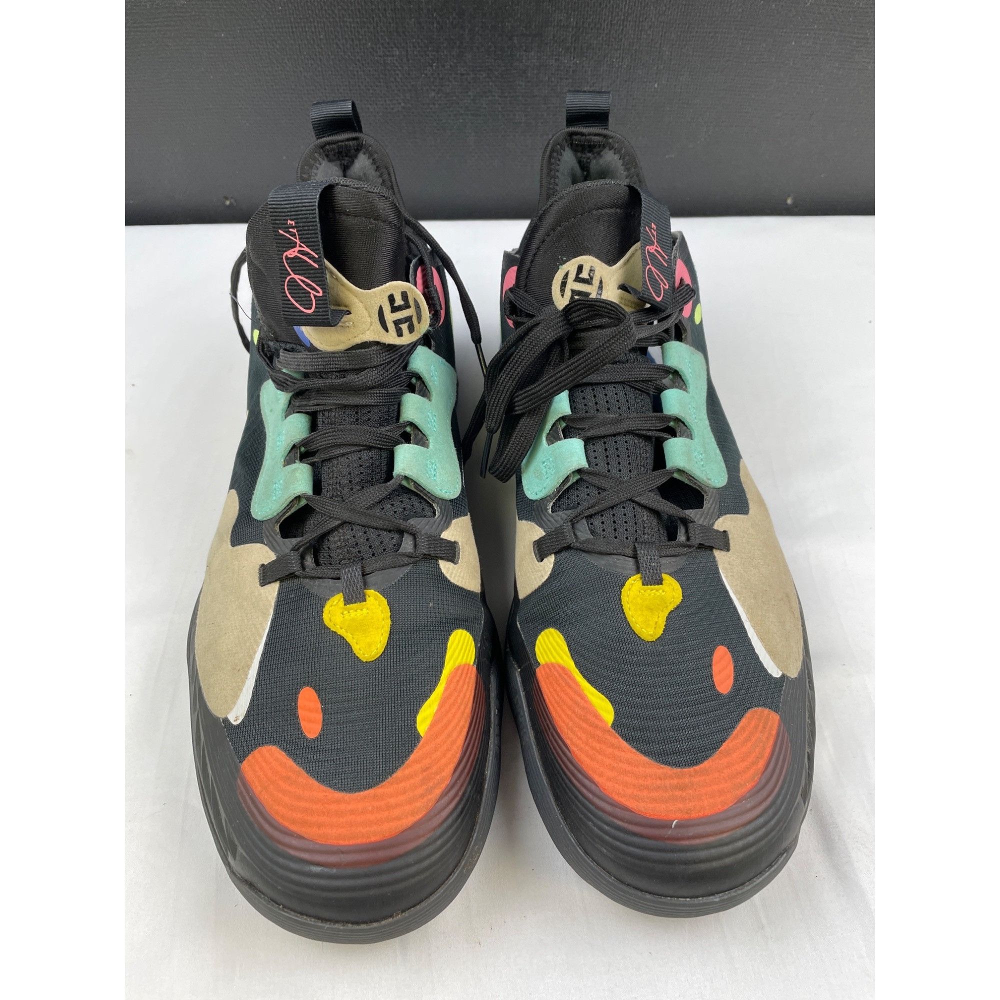 Adidas Adidas Men's Harden Black Multi Vol#5 Sneakers/Shoes SIze 12 Size US 12 / EU 45 - 1 Thumbnail