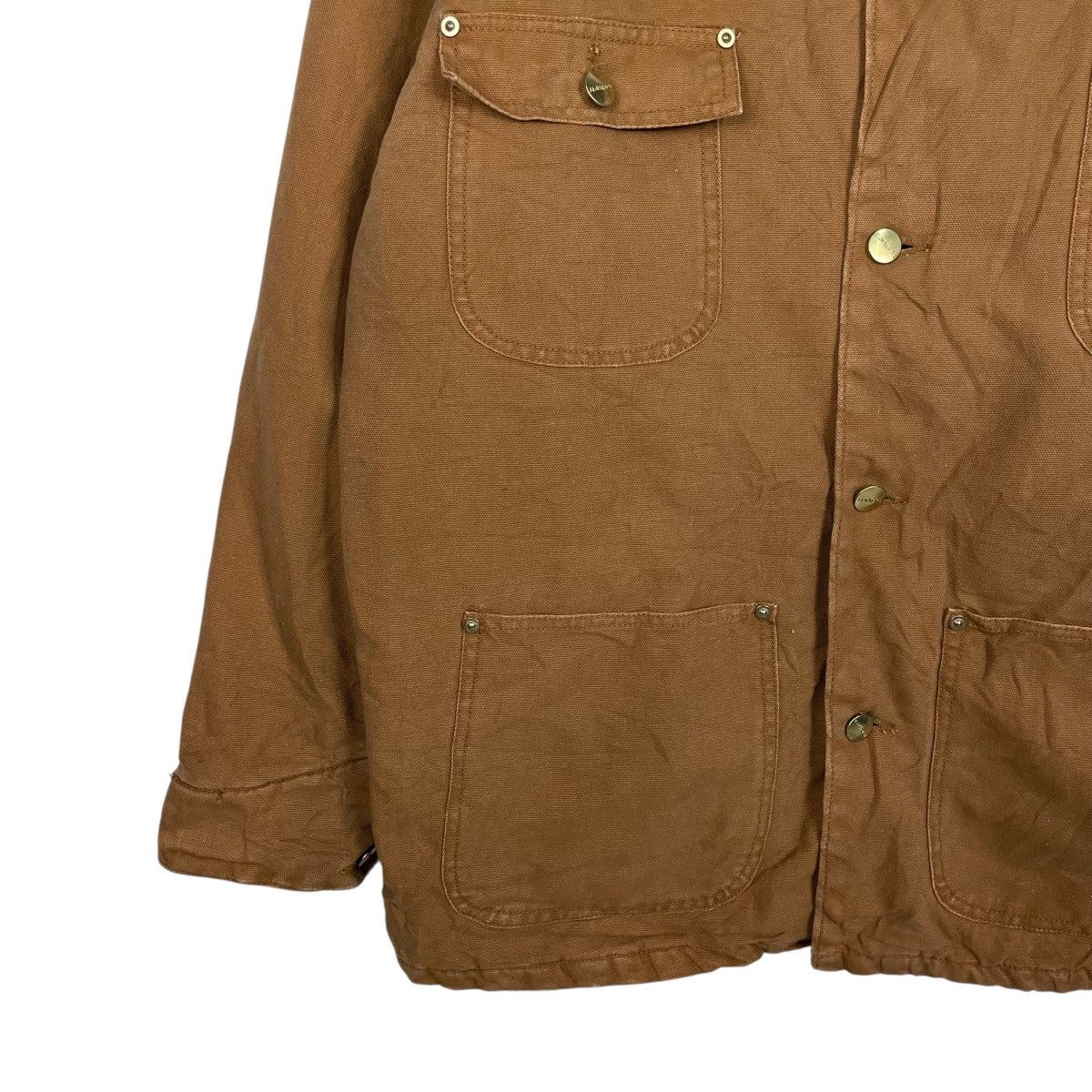 Carhartt Vintage 80s Carhatt Detroit Duck Canvas Workwear Jacket Size US L / EU 52-54 / 3 - 3 Thumbnail