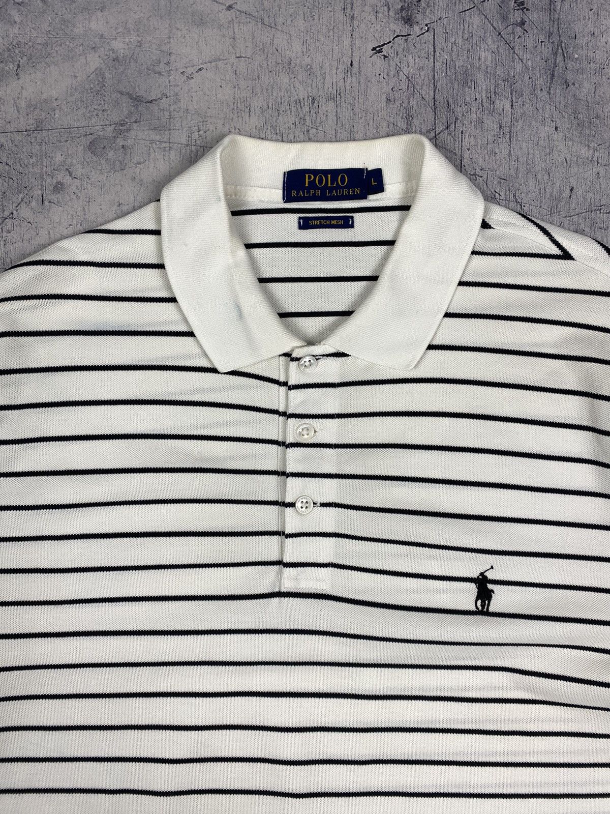 Polo Ralph Lauren Polo Ralph Lauren Striped Polo Shirt Size US L / EU 52-54 / 3 - 5 Thumbnail
