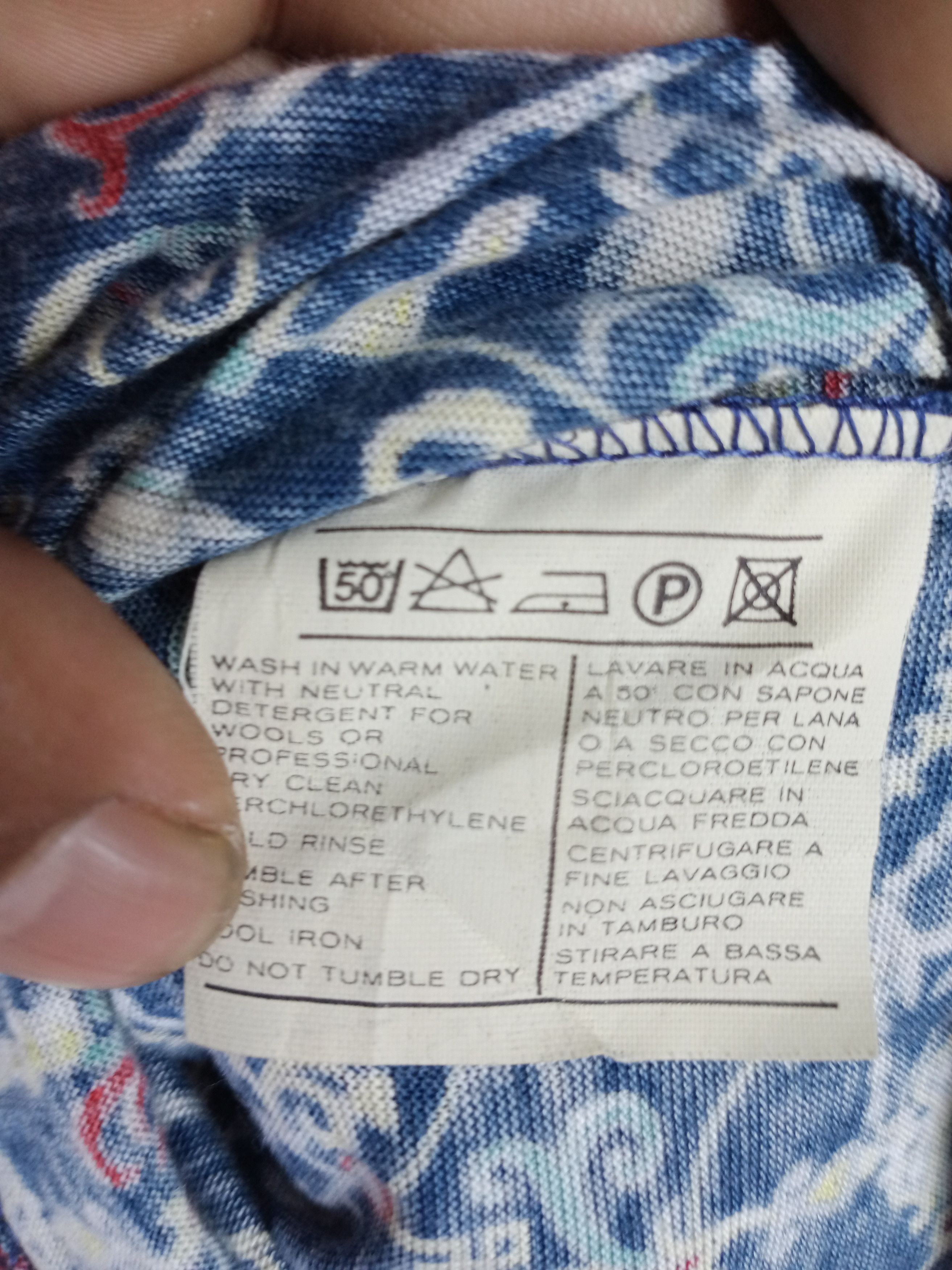 Salvatore Ferragamo Rare Vintage Salvatore Ferragamo Fullprint Polo Shirt Size US M / EU 48-50 / 2 - 9 Thumbnail