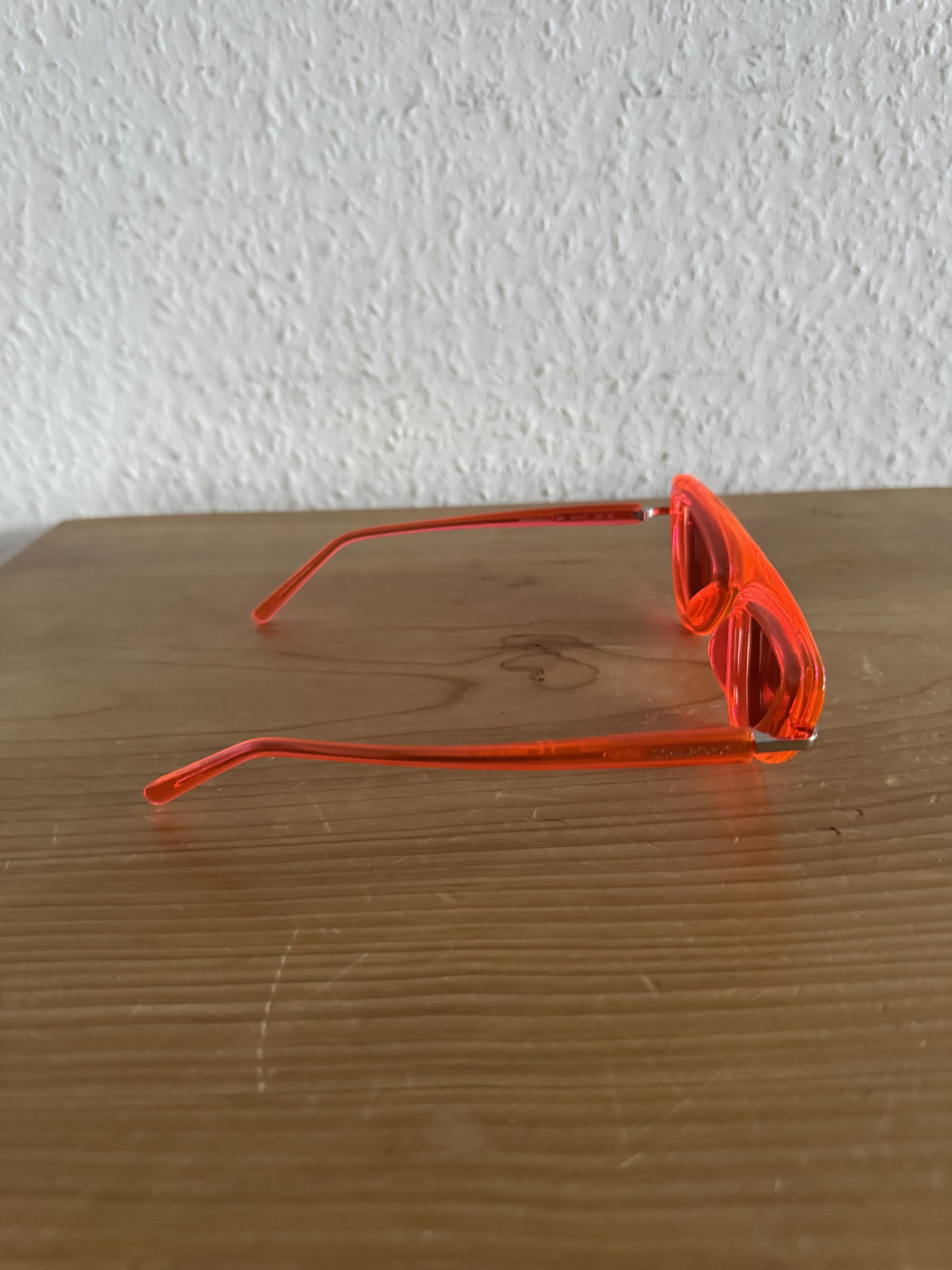 Calvin Klein 205W39NYC CKNYC1951S Neon Cat-Eye Sunglasses Size ONE SIZE - 7 Thumbnail