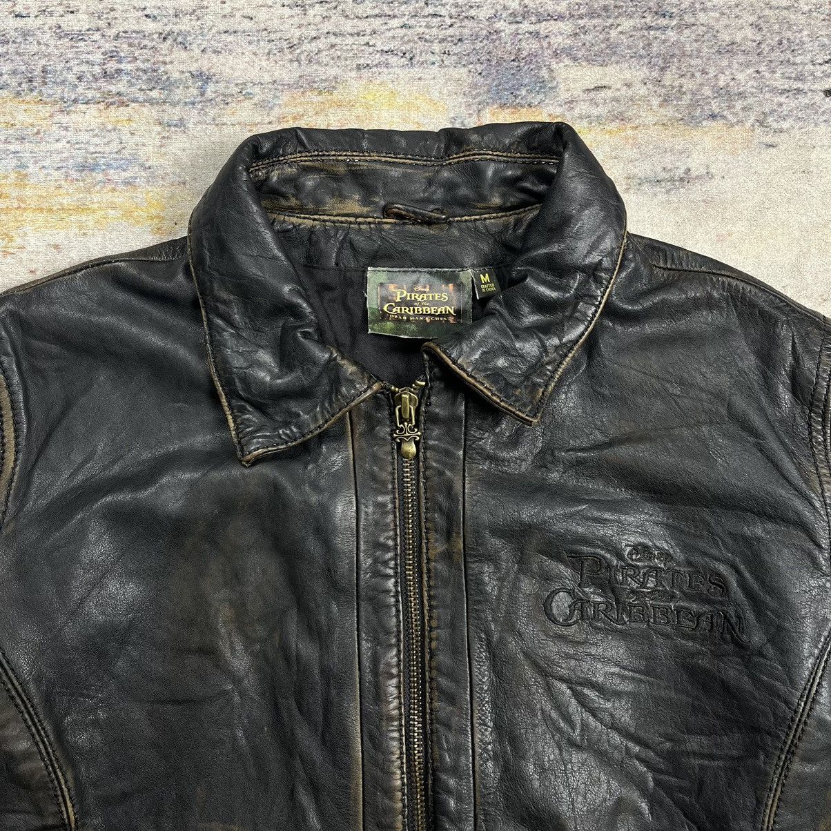 Disney Rare Disney Pirates of the caribbean leather jacket Size US M / EU 48-50 / 2 - 5 Thumbnail