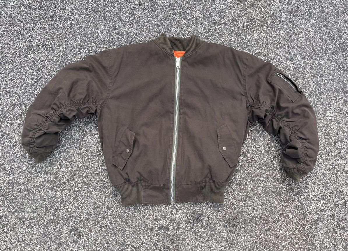 Vintage Vintage Military baggy Bomber Jacket Size US XL / EU 56 / 4 - 1 Thumbnail