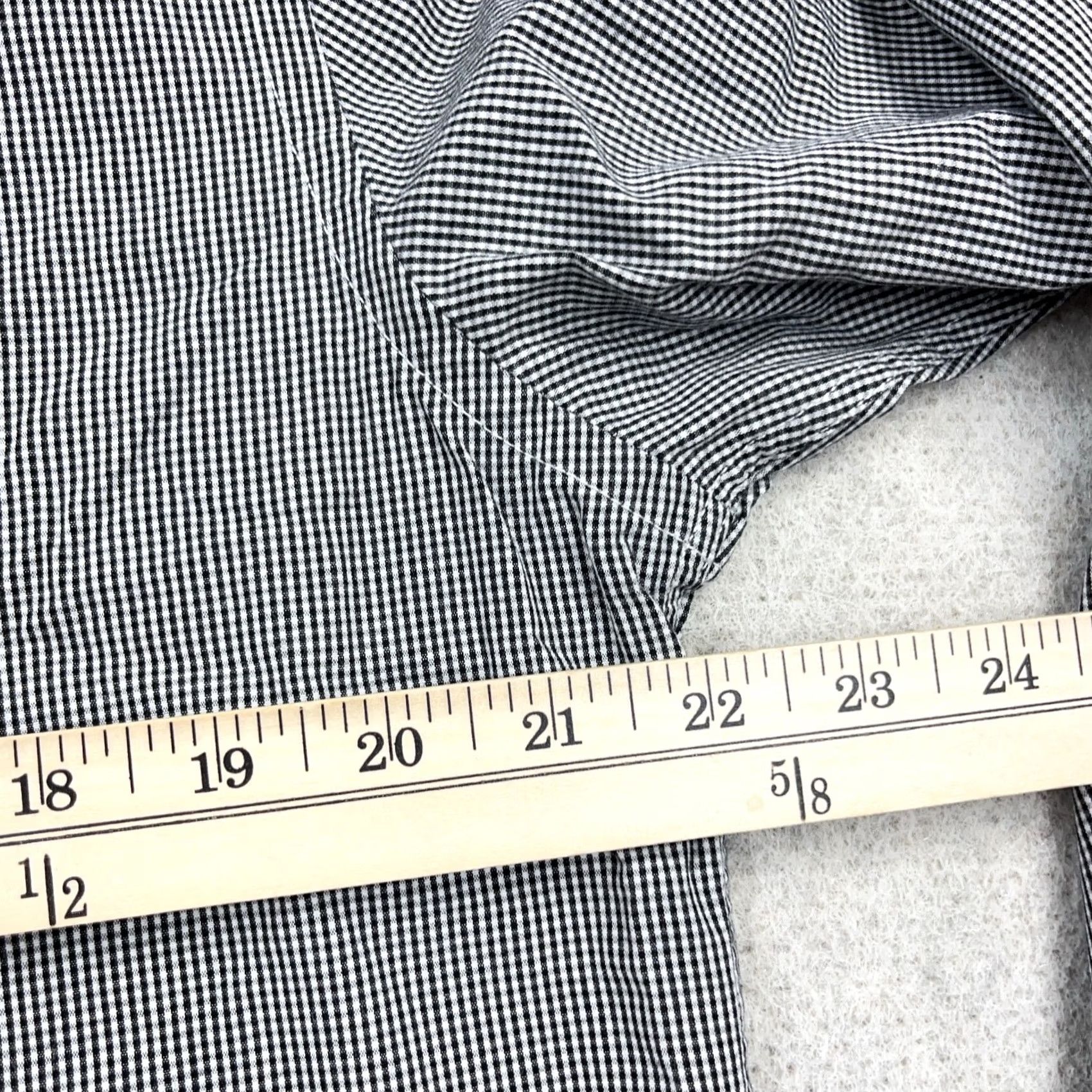 UNTUCKit UNTUCKit Shirt Men XL Slim Fit Button Up Black Check Plaid Dress Poplin Casual Size US XL / EU 56 / 4 - 6 Thumbnail