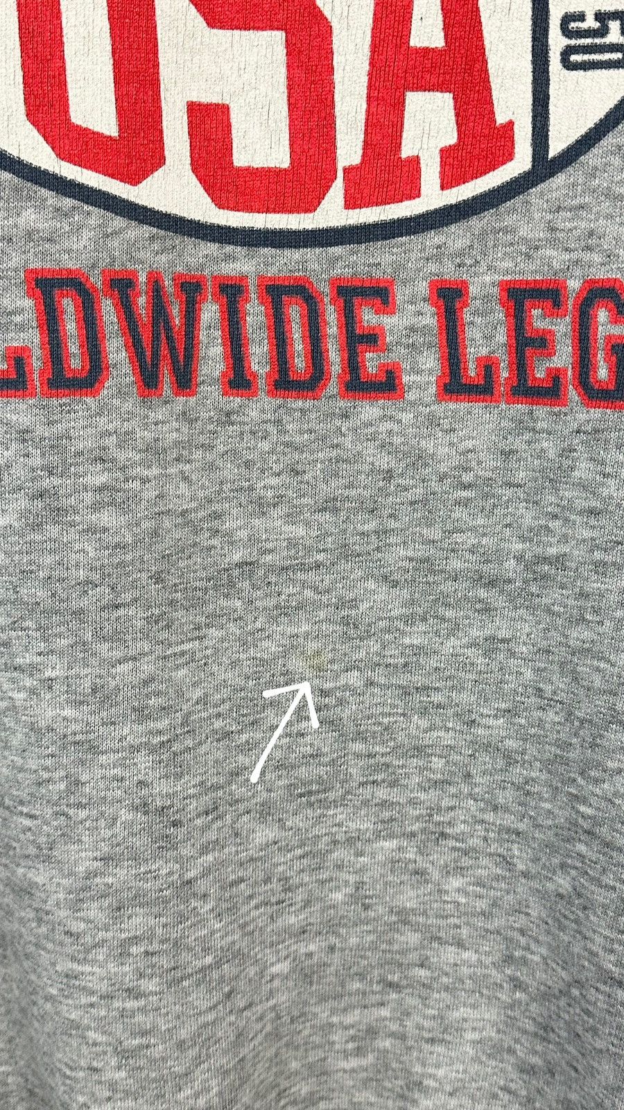 Levi's Vintage Levi’s Worldwide Legend Made in USA Grey Sweatshirt Size US M / EU 48-50 / 2 - 6 Thumbnail
