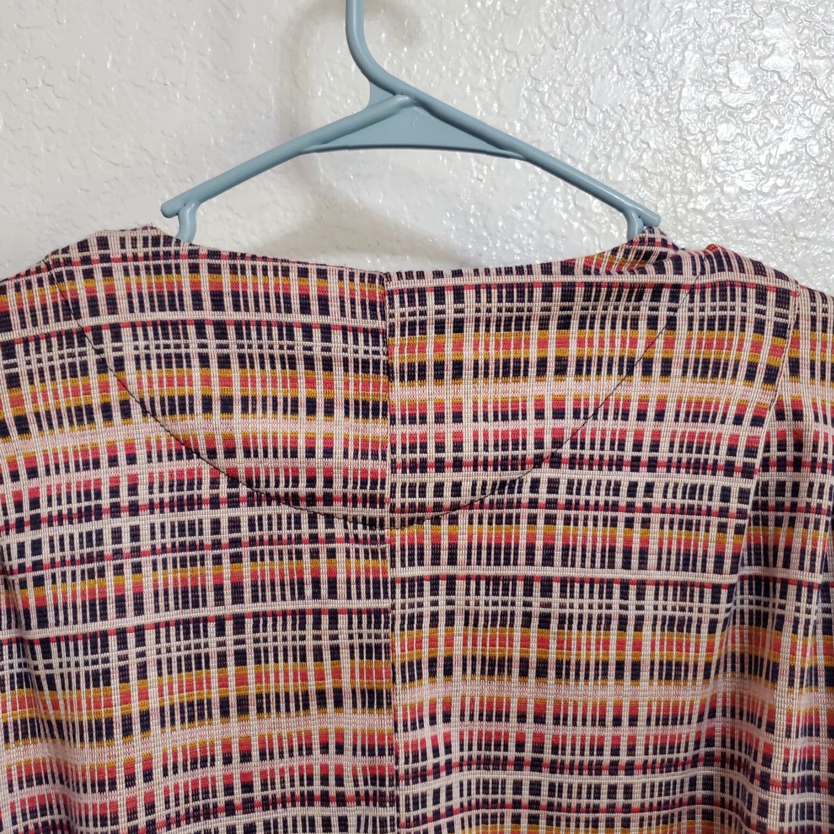 Anthropologie VINTAGE Anthropologie Akemi + Kin Jacket Womens M Plaid Oversize Dolman Open Front Bomber Jacket Boho Fall Womens Size M / US 6-8 / IT 42-44 - 7 Thumbnail