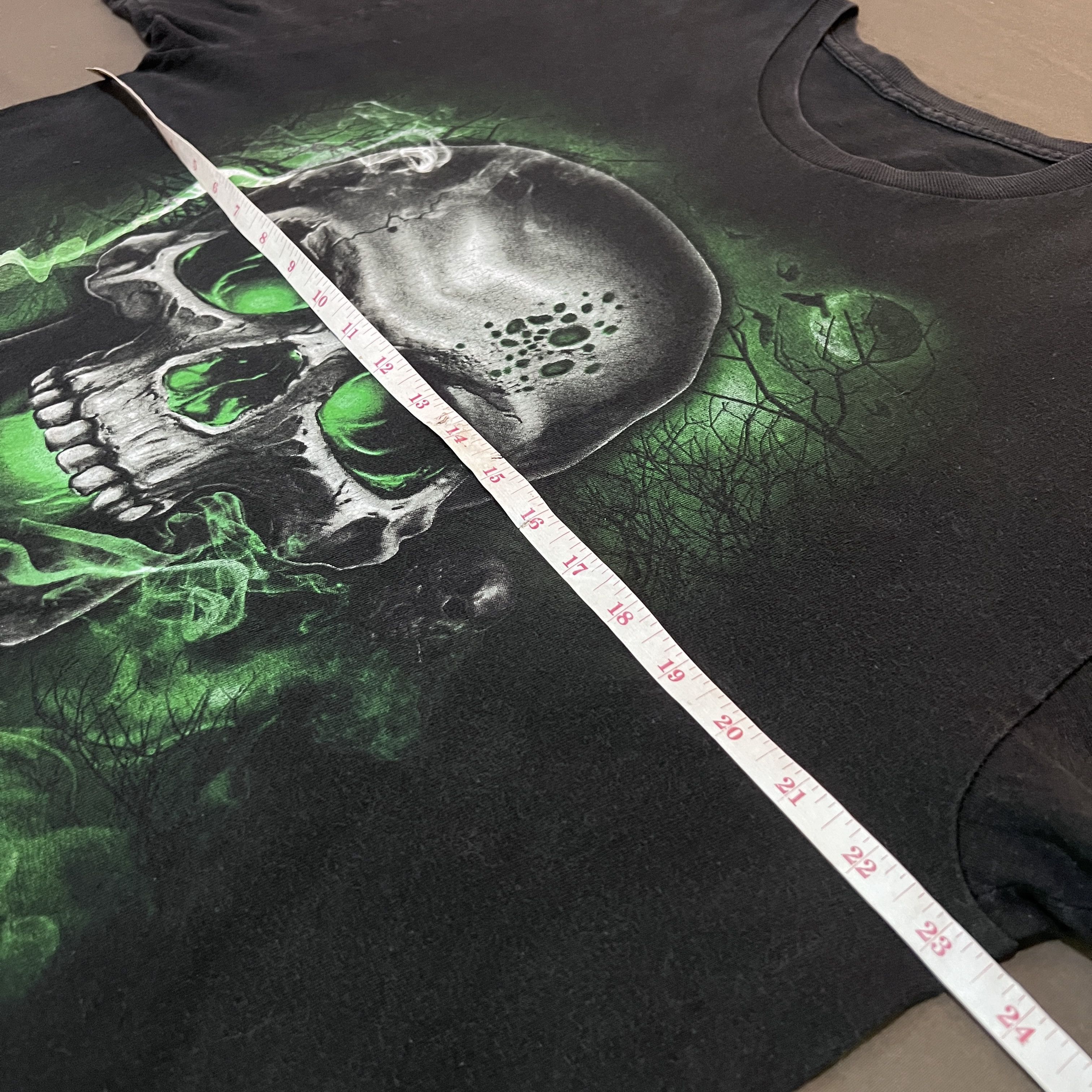 Vintage Vintage Y2K Skull Smokers weed Tee Faded XL Marijuana Size US XL / EU 56 / 4 - 7 Thumbnail