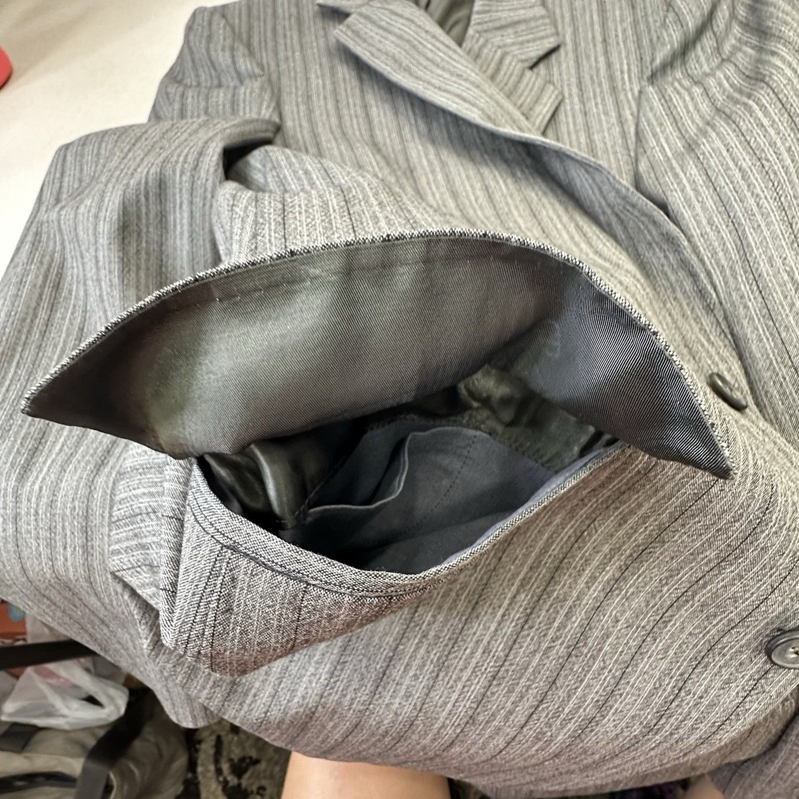 Christian Dior Monsieur VTG Christian Dior Monsieur 40R Blazer 100% Virgin Wool Size 40R - 10 Thumbnail