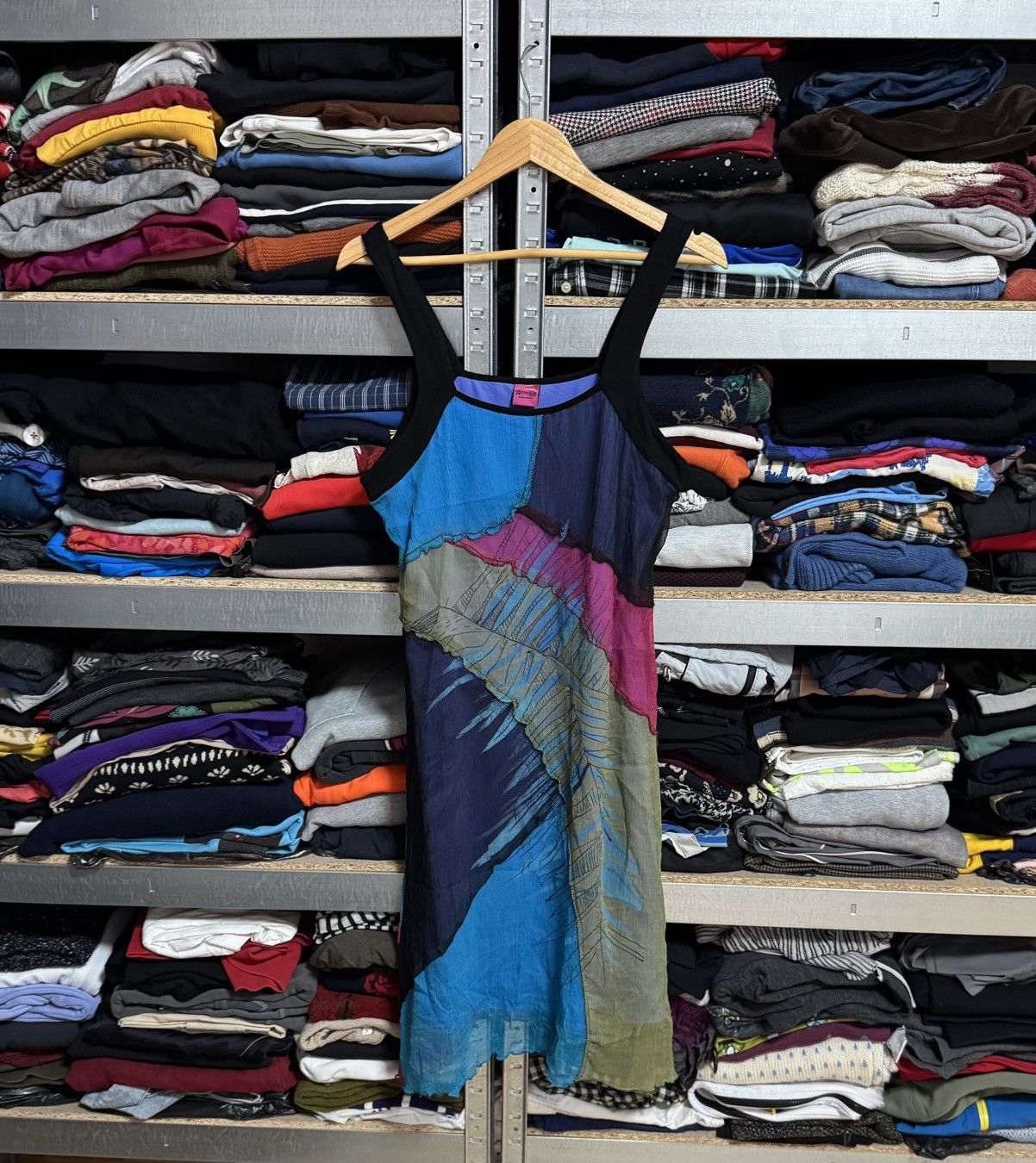 Jean Paul Gaultier Save The Queen XXL all printed mesh dress 👗 sleeveless tunic Size XXL / US 16-18 / IT 52-54 - 15 Thumbnail