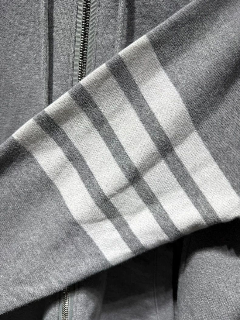 Thom Browne thom browneLight gray zipper jacket 2503-Nextarrow Size US XL / EU 56 / 4 - 6 Thumbnail