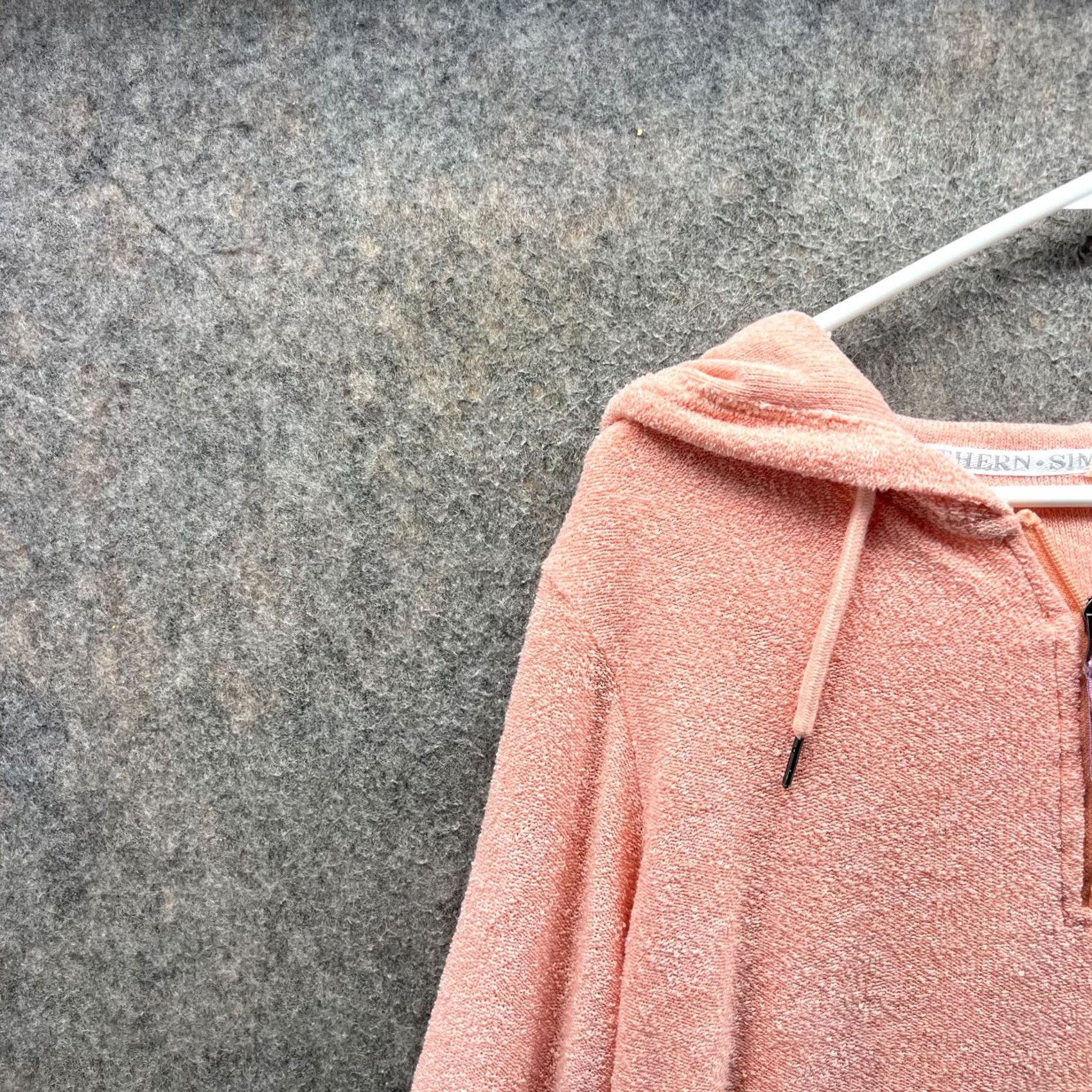 Pinko Simply Southern Hoodie Womens Small Pink Pullover Hooded Crew Neck Fleece Logo Size S / US 4 / IT 40 - 6 Thumbnail