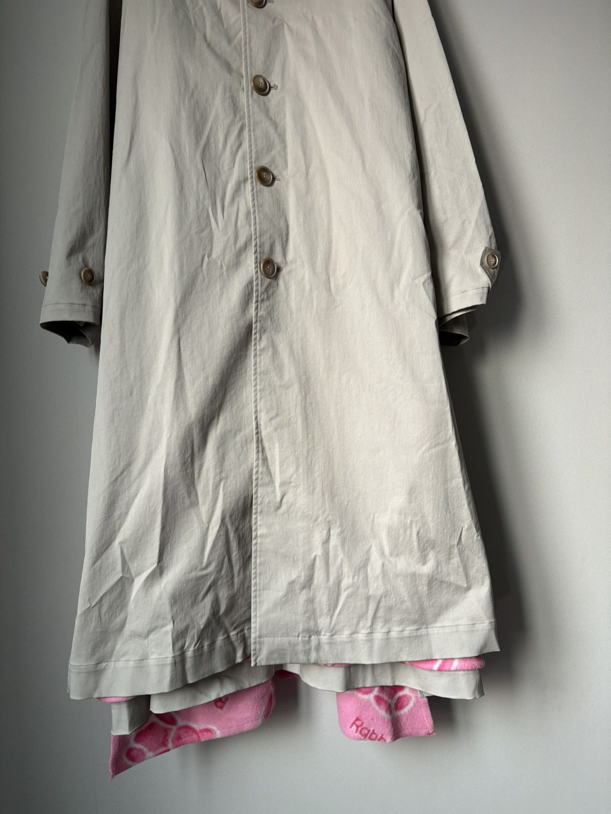 Prototypes Prototypes trench coat pink Size US XL / EU 56 / 4 - 6 Thumbnail