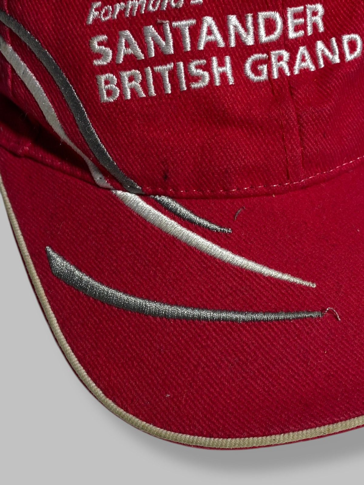 Vintage Vintage 00s F1 Santander Grand Prix Cap Hat Streetwear Style Size ONE SIZE - 6 Thumbnail