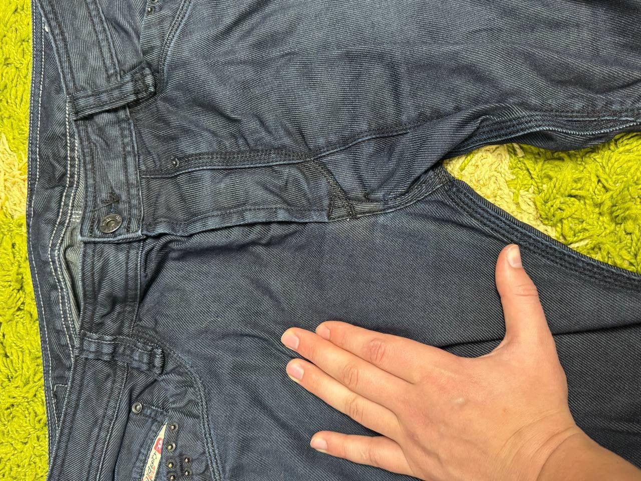 Diesel × Vintage 💥 STEALS 💥 VINTAGE DIESEL JEANS TIMMEN DENIM TROUSERS PANTS Size US 36 / EU 52 - 7 Thumbnail