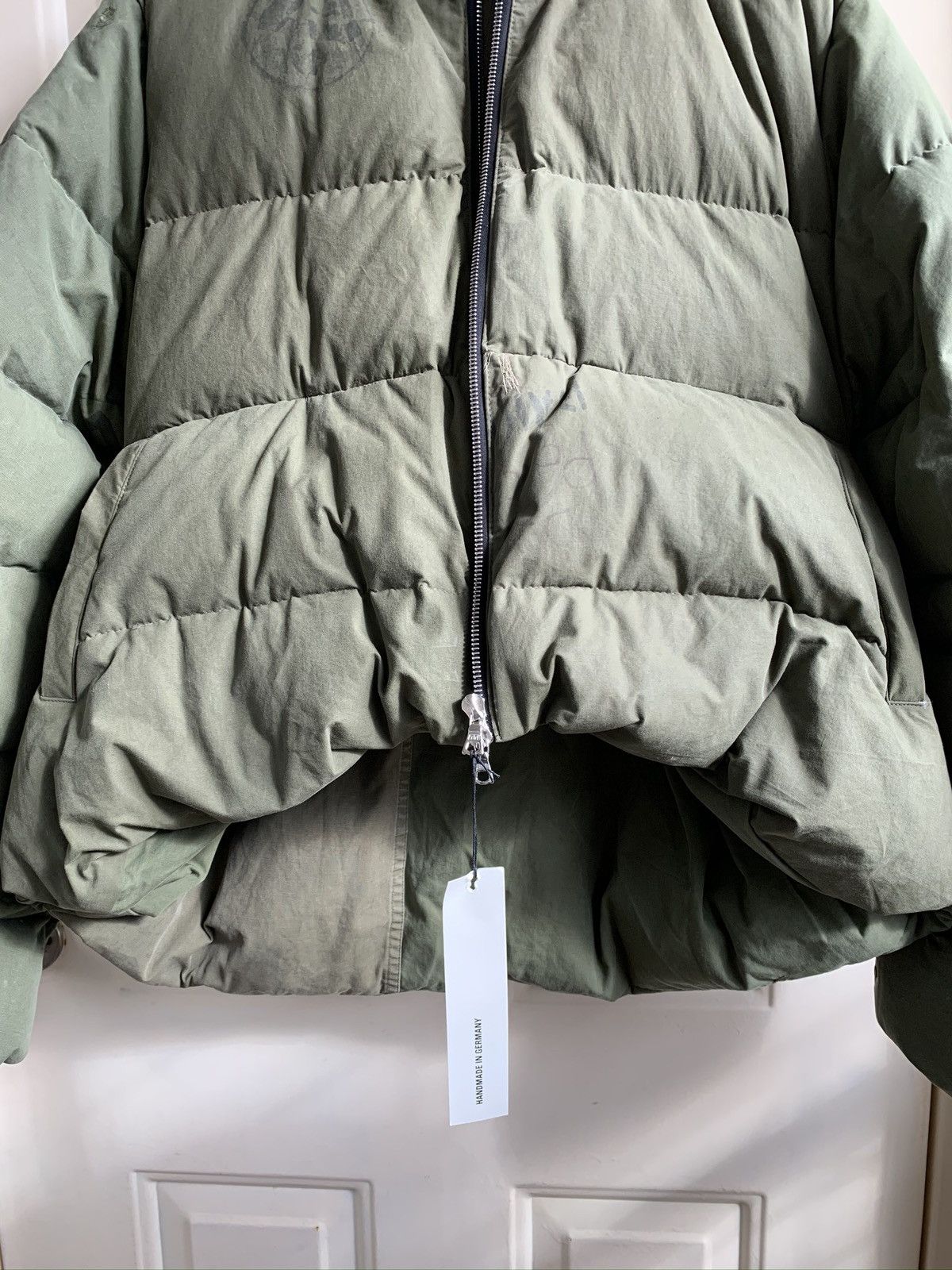 Julius Abendroth Oversizes C Shape Down Puffer Jacket Size US M / EU 48-50 / 2 - 4 Thumbnail