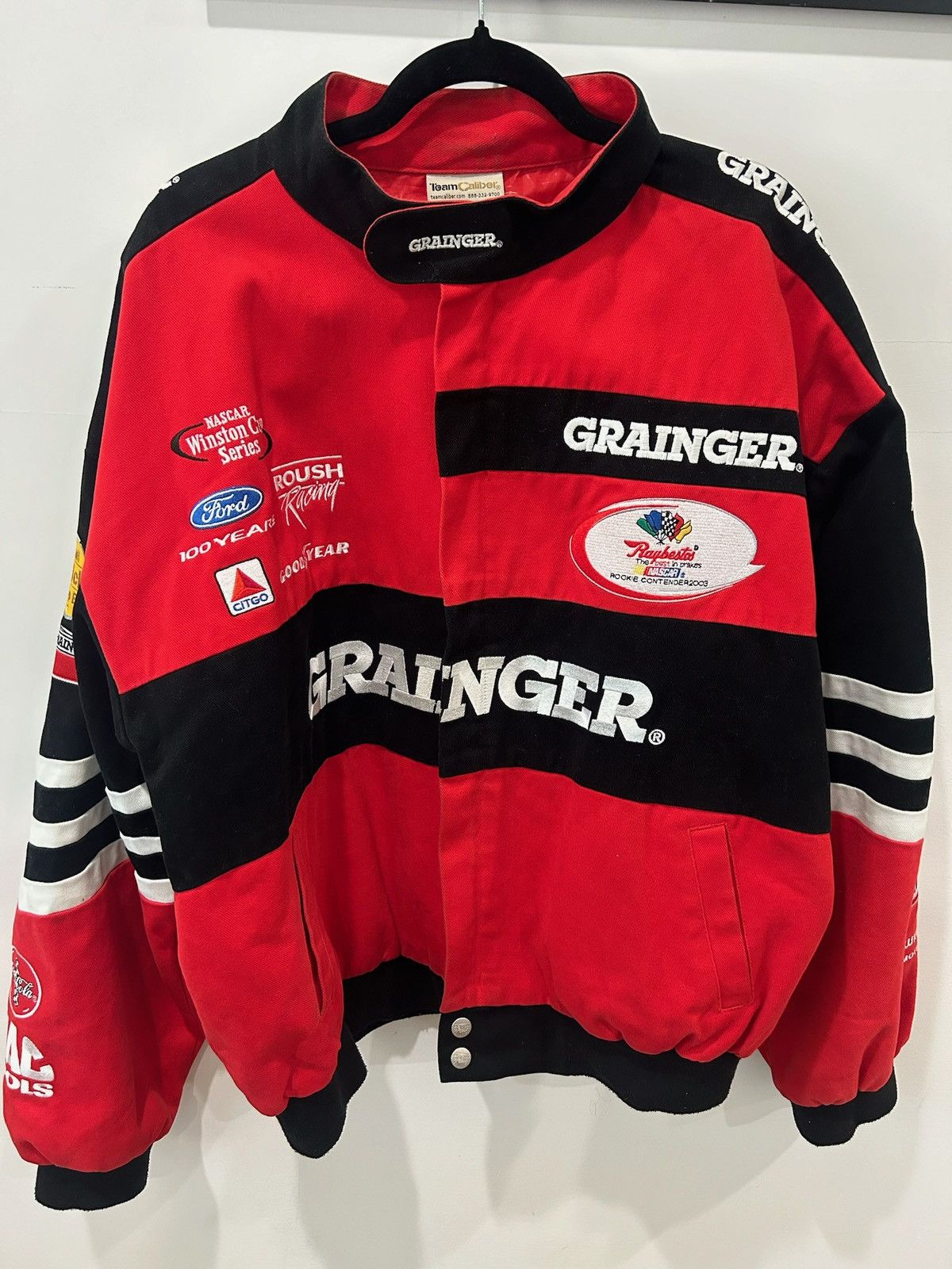 NASCAR NASCAR Team Caliber Grainger Size US XL / EU 56 / 4 - 1 Thumbnail