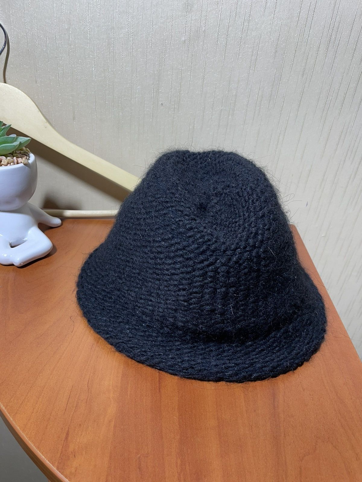 Issey Miyake × Japanese Brand × Vintage Issey Miyake Japanese wool hat vintage Size ONE SIZE - 7 Thumbnail