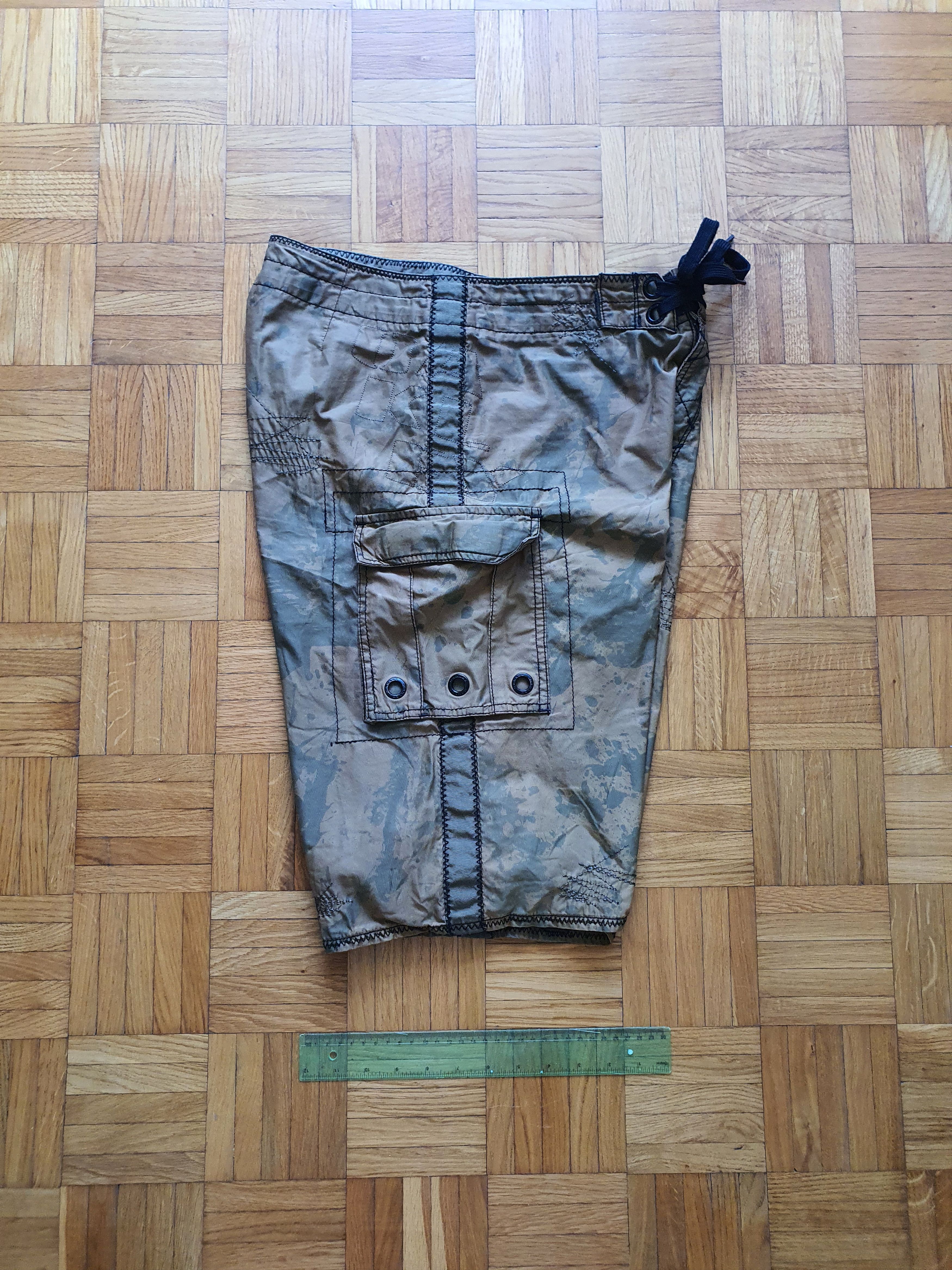 Oakley × Vintage Drawstring Swimming Casual Camo Shorts - Vintage (Y2K) Size US 32 / EU 48 - 8 Thumbnail