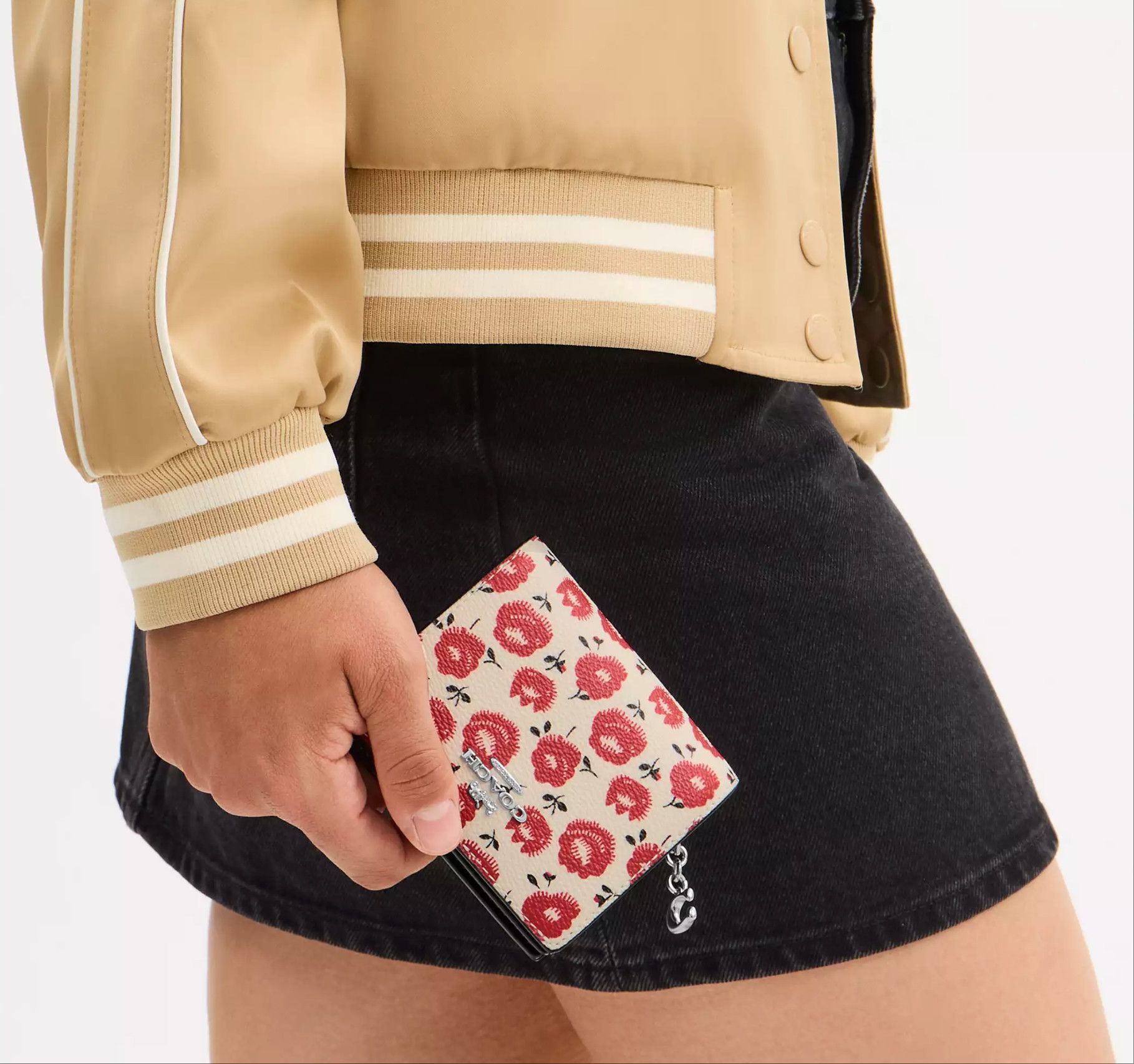 Coach Snap Wallet With Floral Print CBO76 Size ONE SIZE - 4 Thumbnail