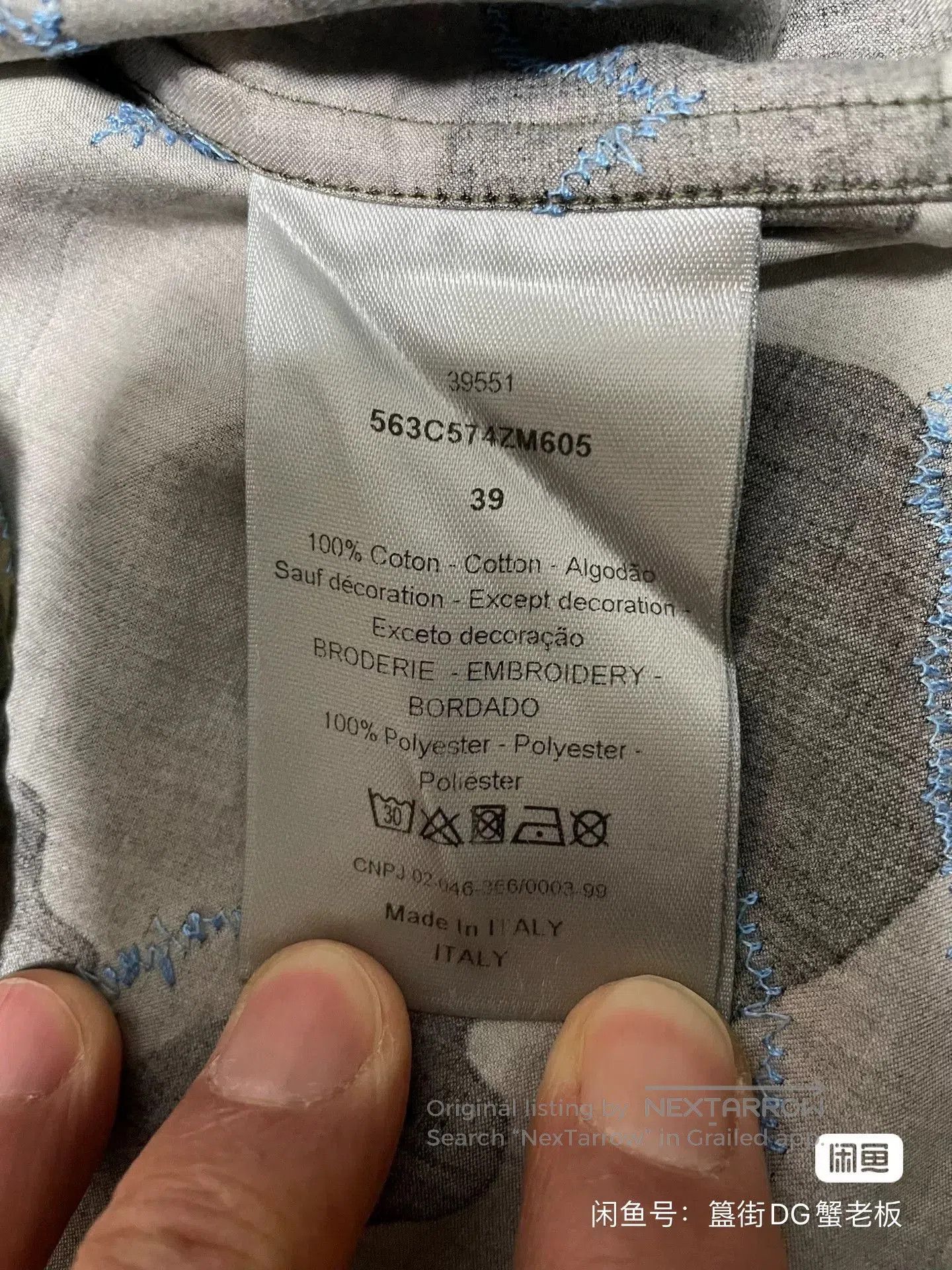 Dior Dior Homme Camouflage Embroidered Shirt. Size US M / EU 48-50 / 2 - 7 Thumbnail