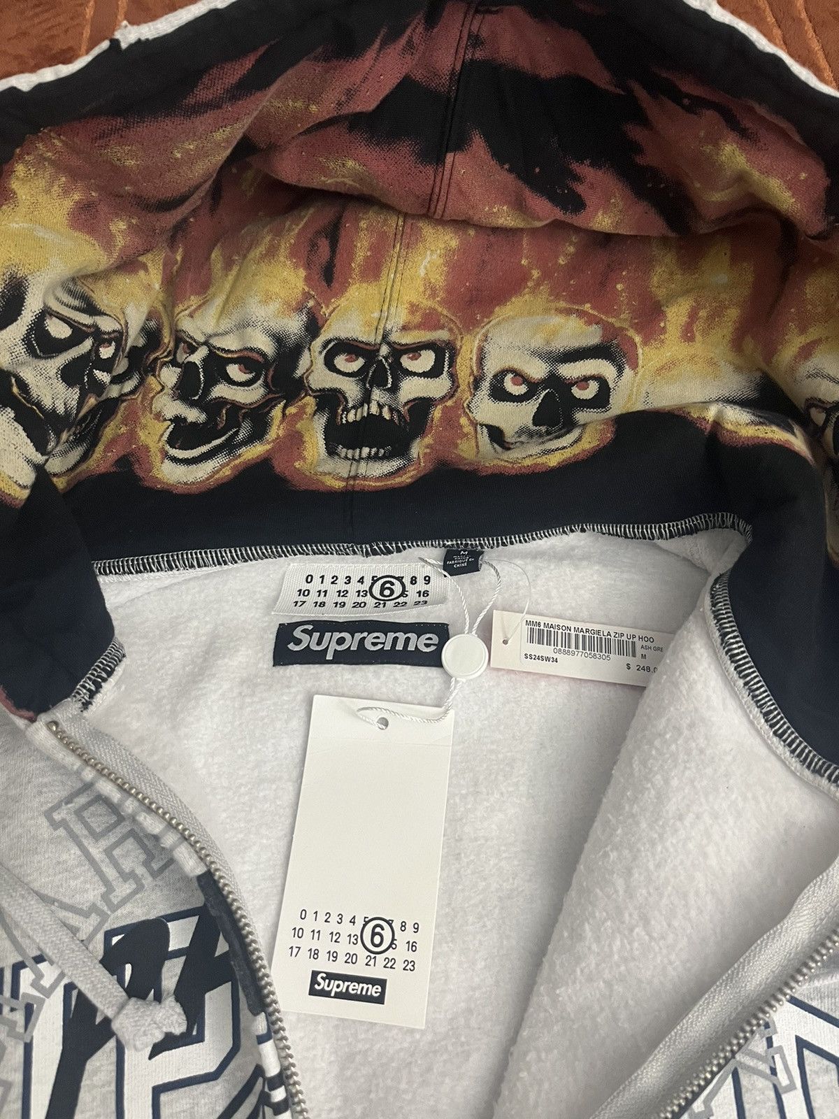 Maison Margiela × Supreme Supreme MM6 Maison Margiela Hooded